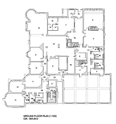 Former College Building, Spa Road East, Llandrindod Wells LD1 5ES floorplan