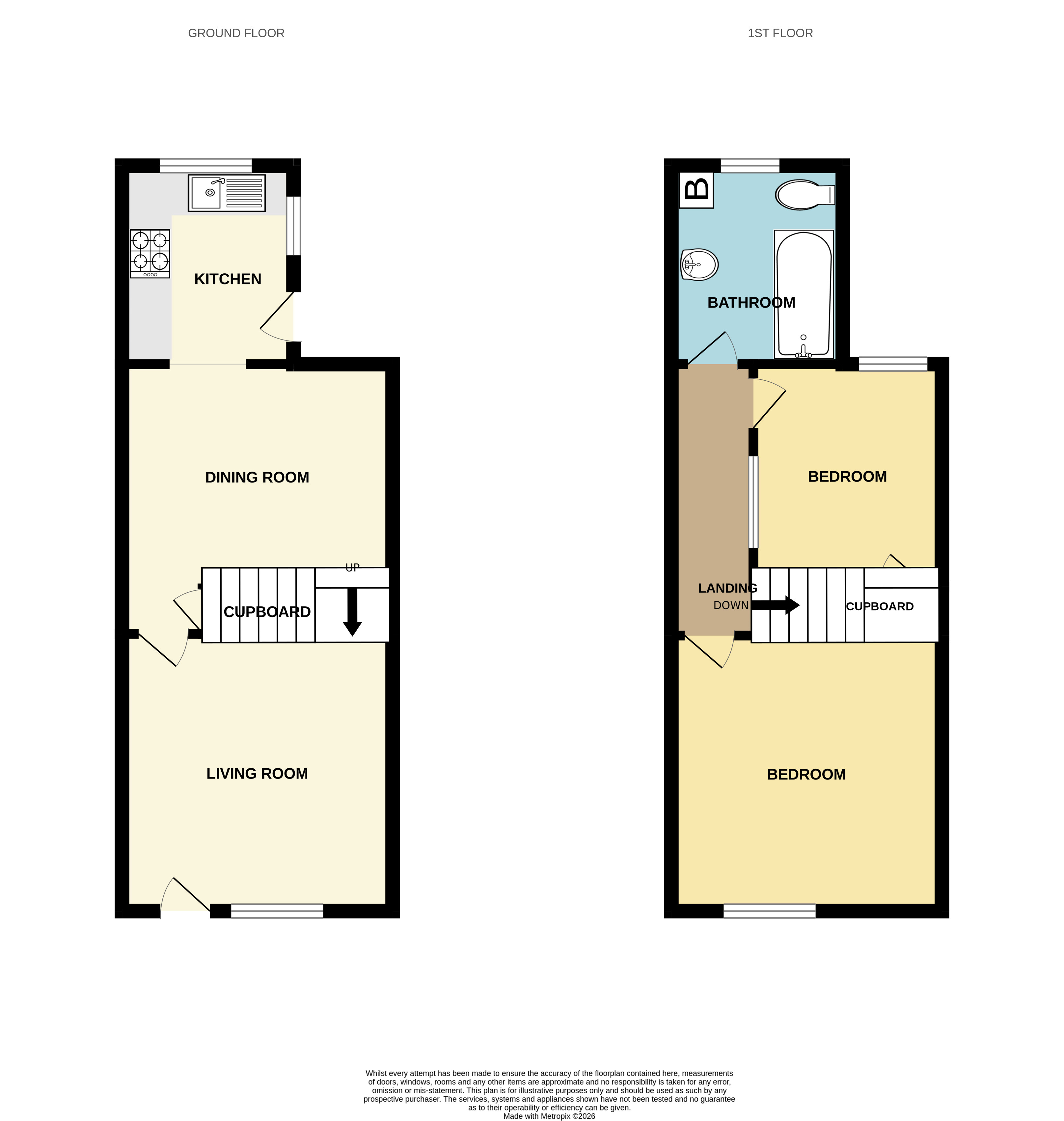 36 Deadmans Lane, Derby DE24 8WE floorplan
