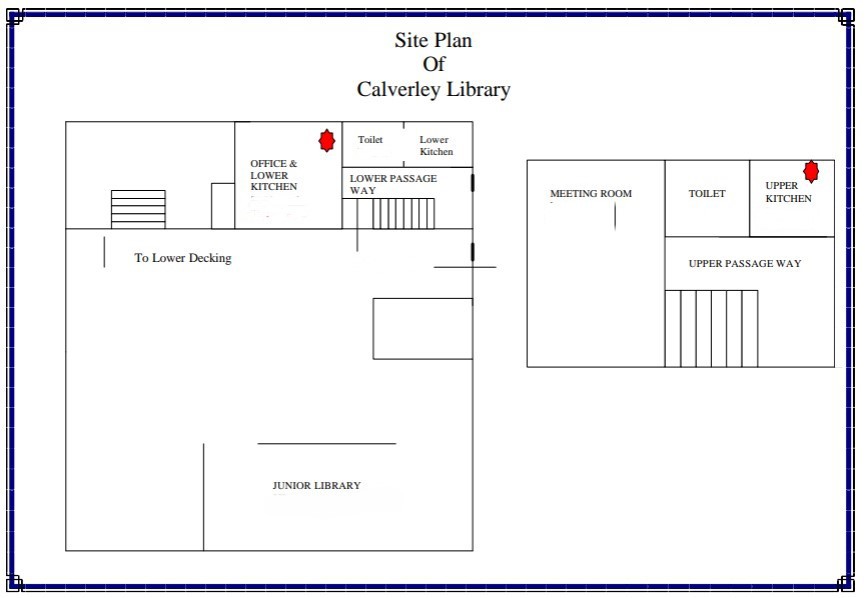Calverley Library, Thornhill Street, Calverley, Pudsey, West Yorkshire LS28 5PD floorplan