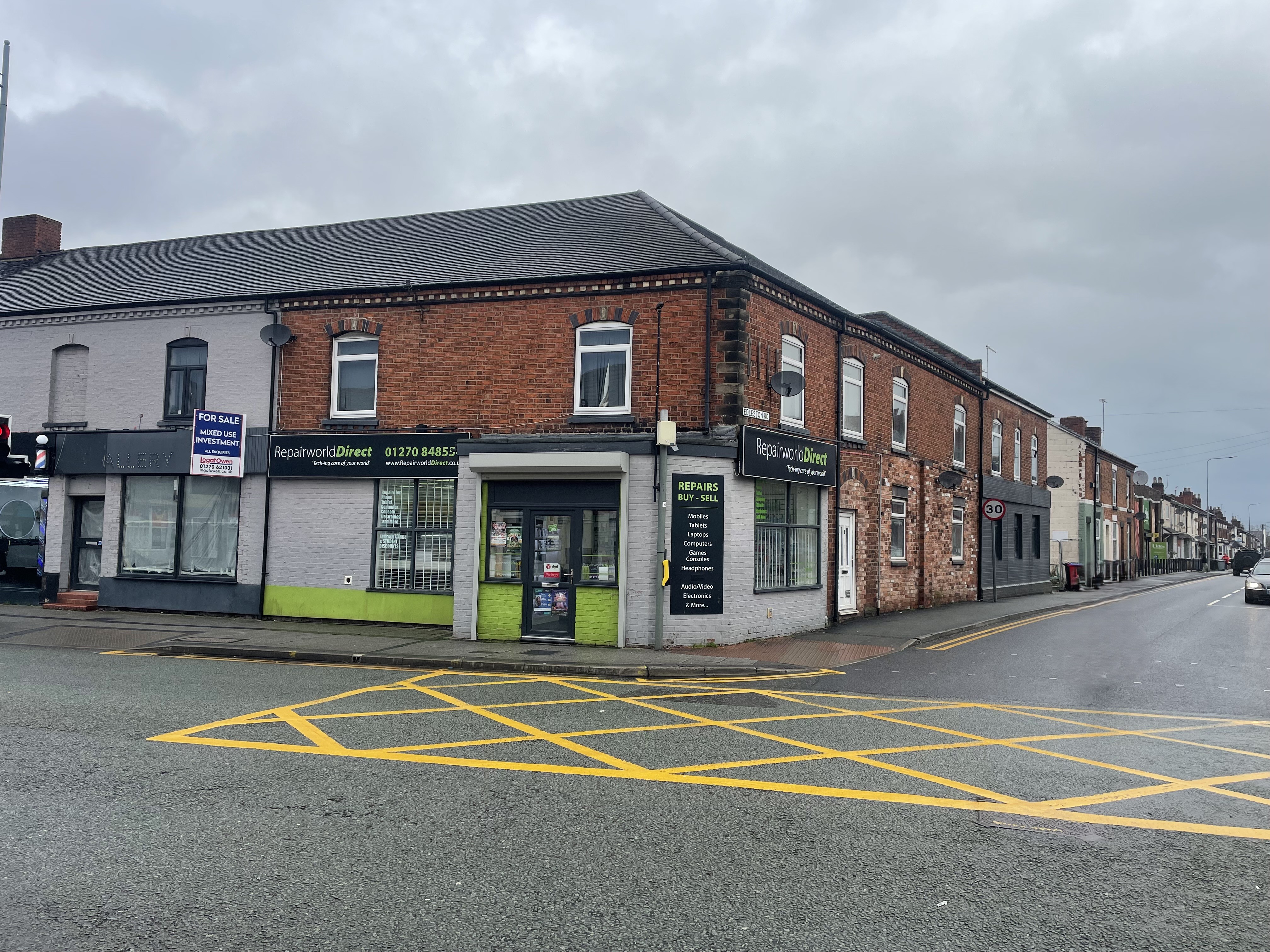 109A, 111 & 113 Nantwich Road  & 2, 4, 6 Edleston Road, Crewe, Cheshire CW2 6BA