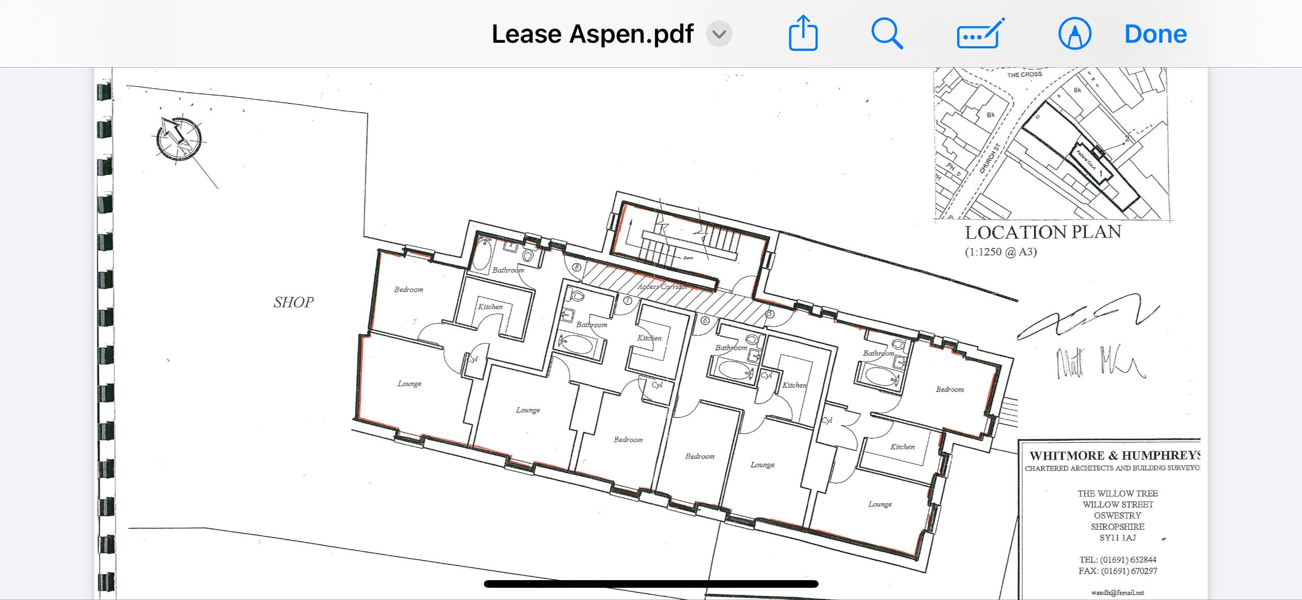 Flats 1-8 Aspens Court, English Walls, Oswestry, Shropshire SY11 2PA floorplan