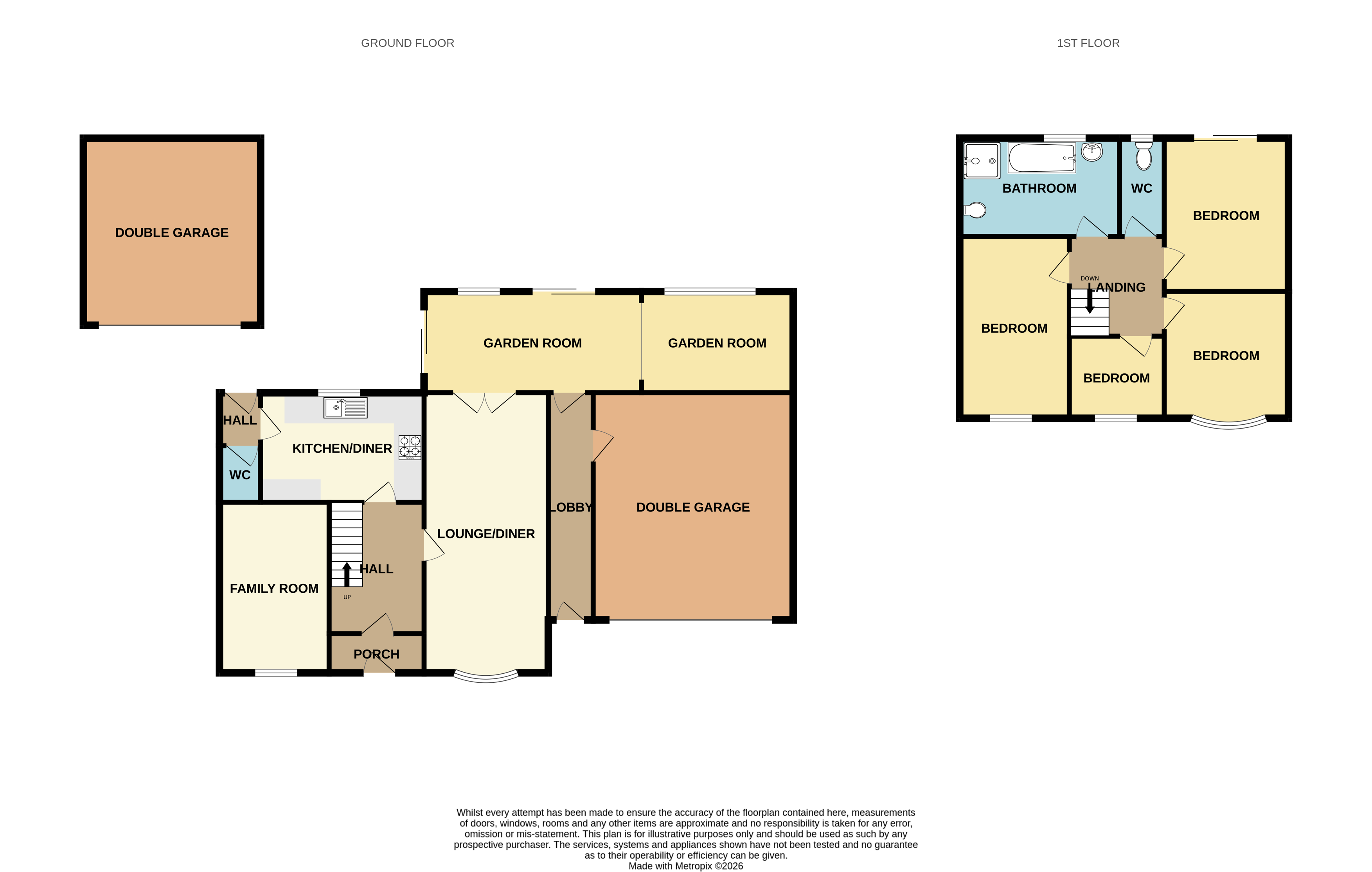 24 Cross Lane, Mountsorrel, Loughborough, Leicestershire LE12 7BY floorplan