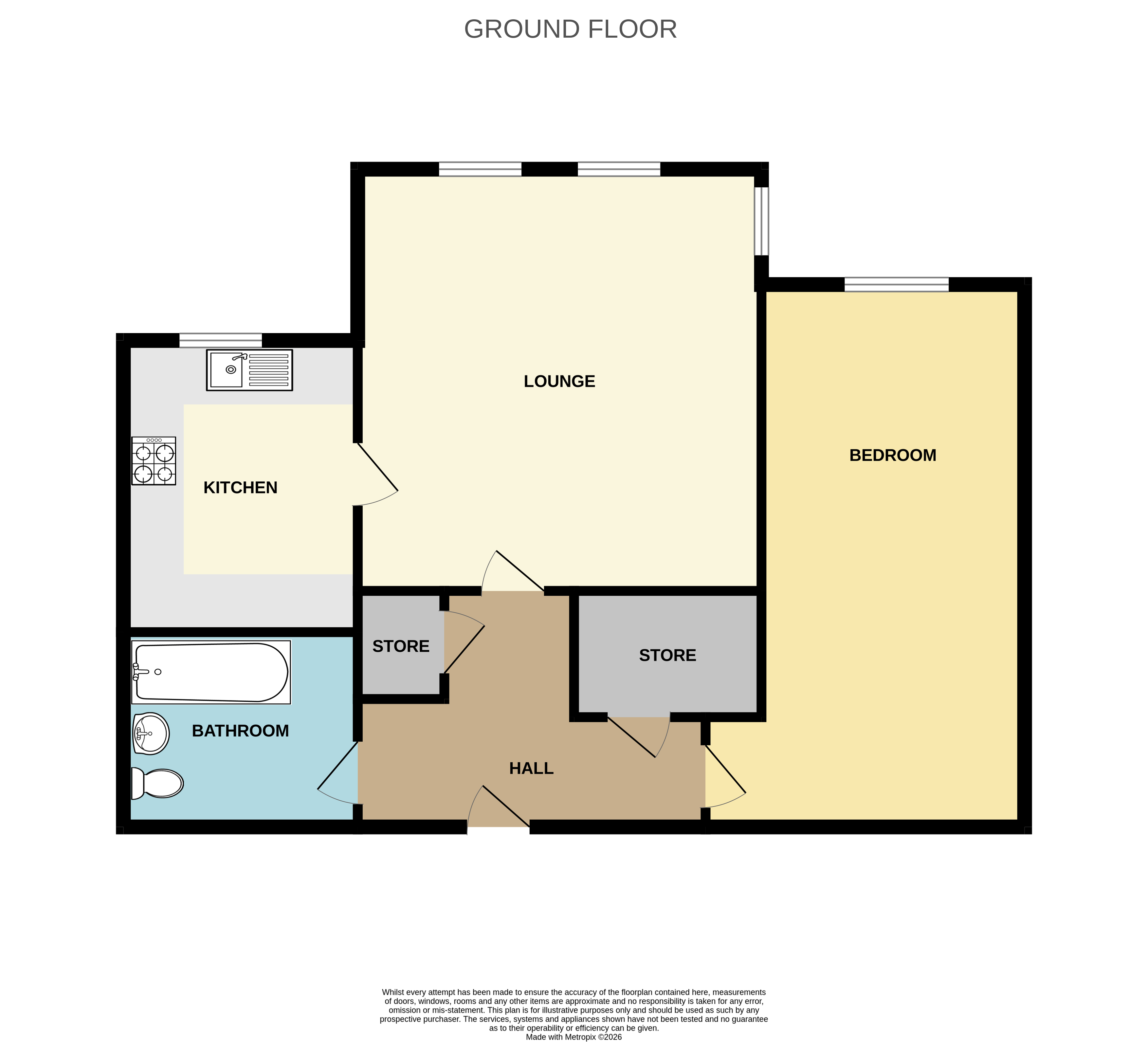 27 Small Thorn Place, Woodville, Swadlincote DE11 7EJ floorplan