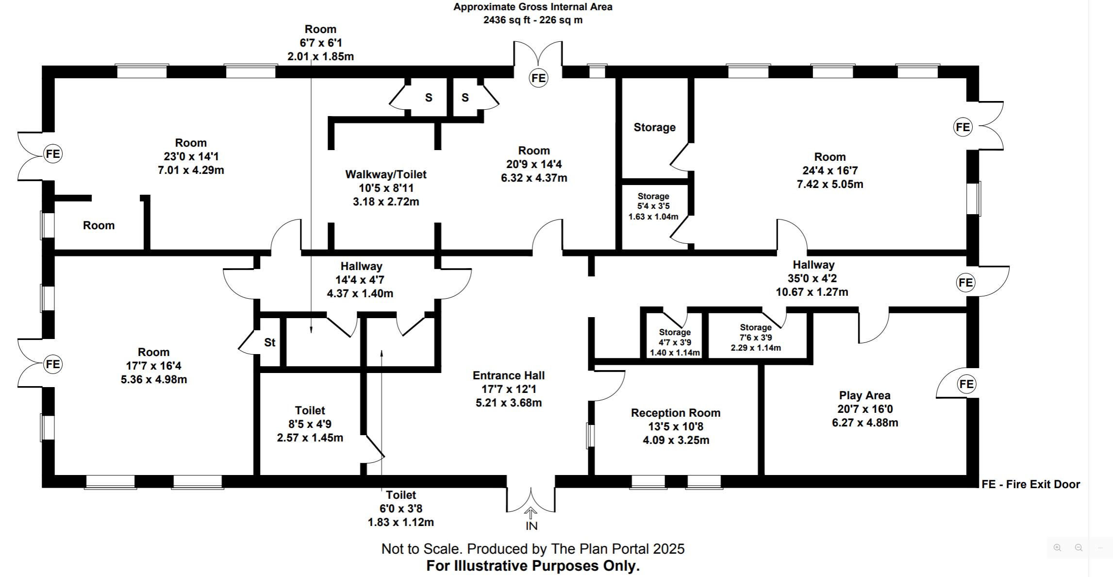 Former Gipton South Childrens Centre, Coldcotes Grove, Gipton, Leeds, West Yorkshire LS9 6QJ floorplan