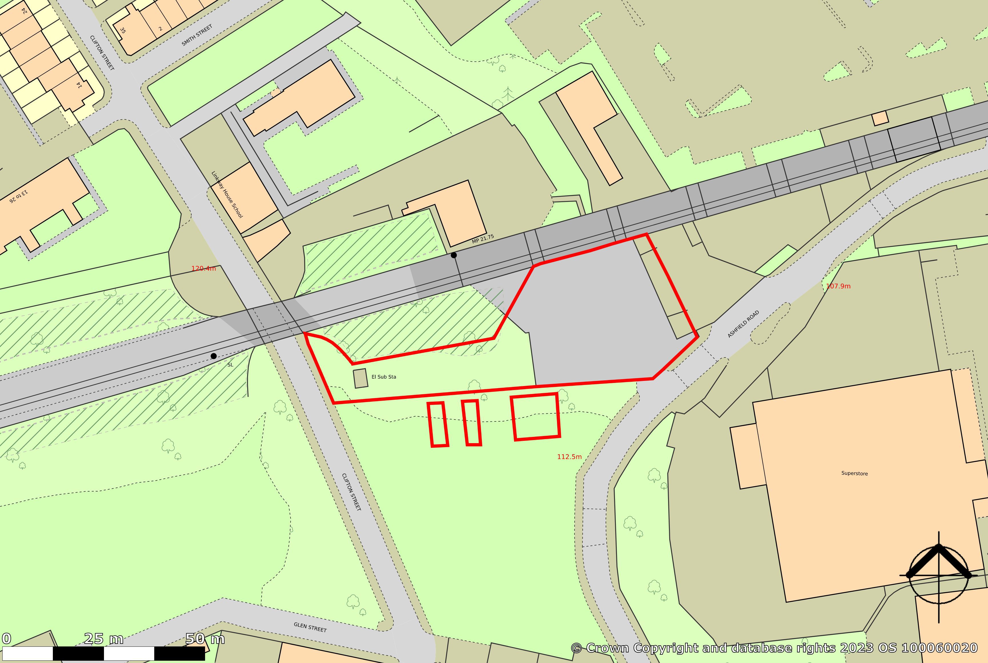 Land at Ashfield Road, Burnley, Lancashire BB11 1BS