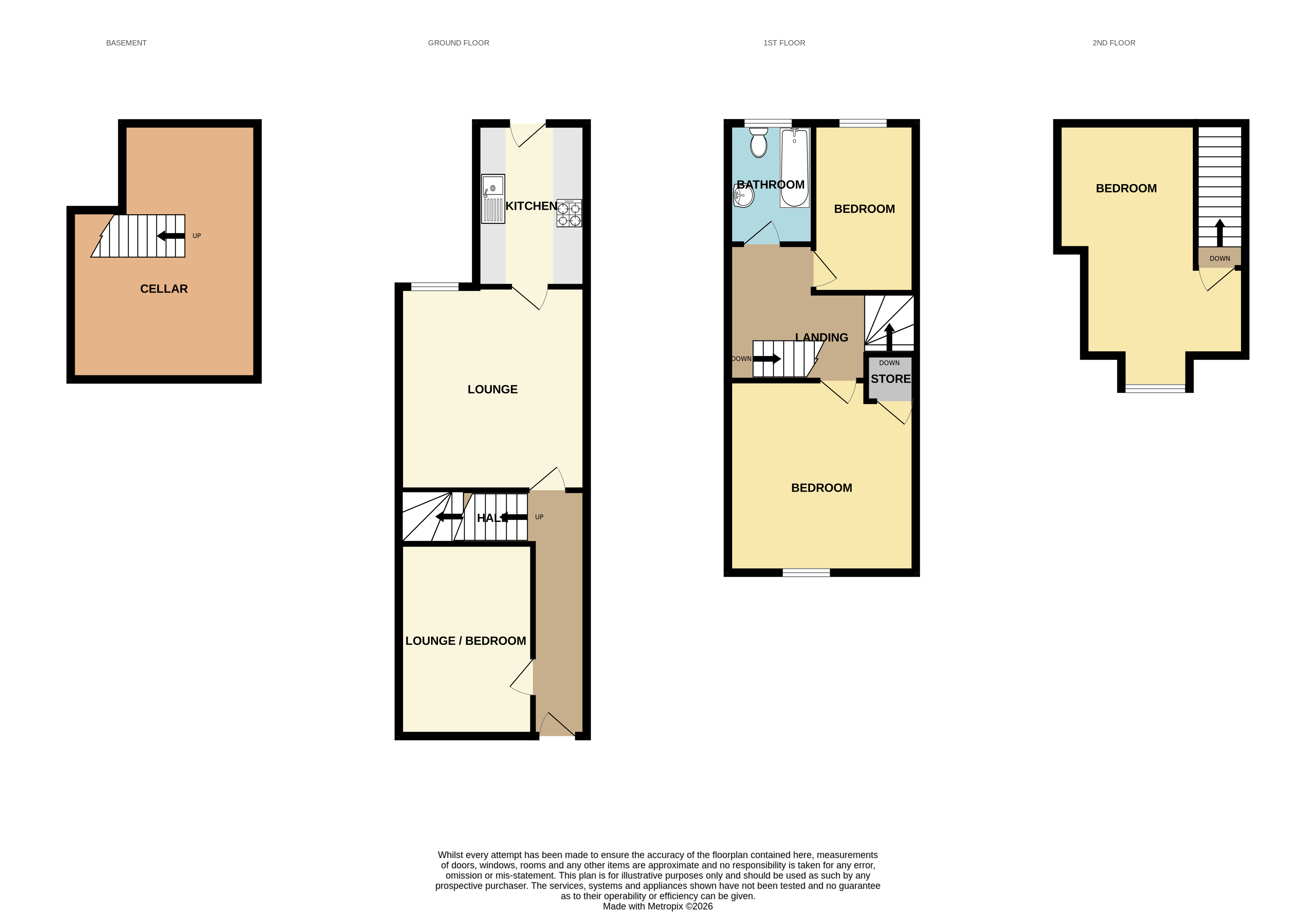 24 Trent Road, Nottingham NG2 4FH floorplan