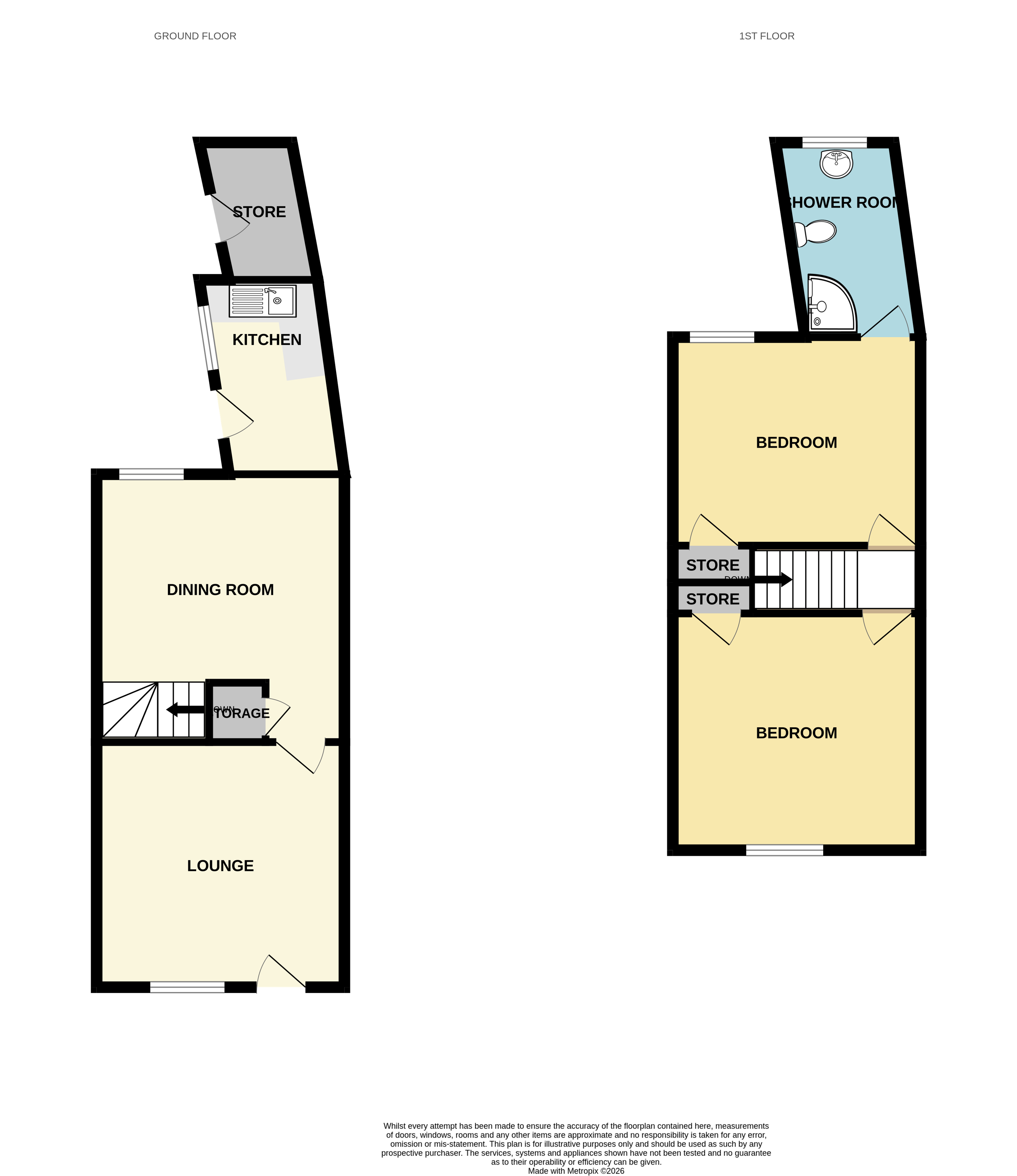 1 Oxford Avenue, Evington, Leicestershire LE2 1HP floorplan
