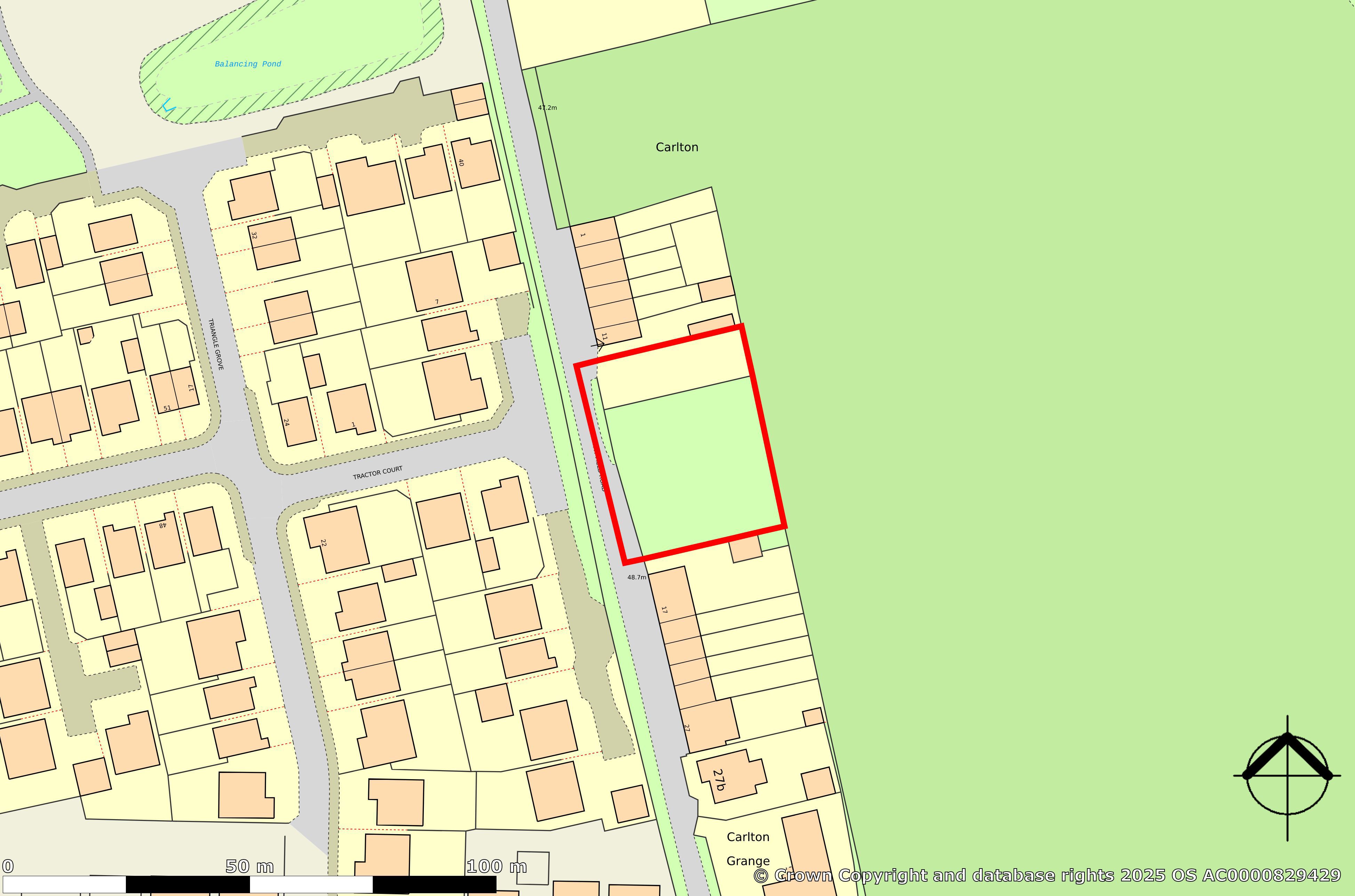 Land Adjacent To 11 Pitfield Road, Carlton, Wakefield, West Yorkshire WF3 3QZ