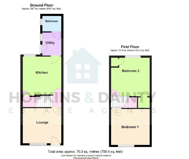 164 Ray Street, Heanor DE75 7GL floorplan