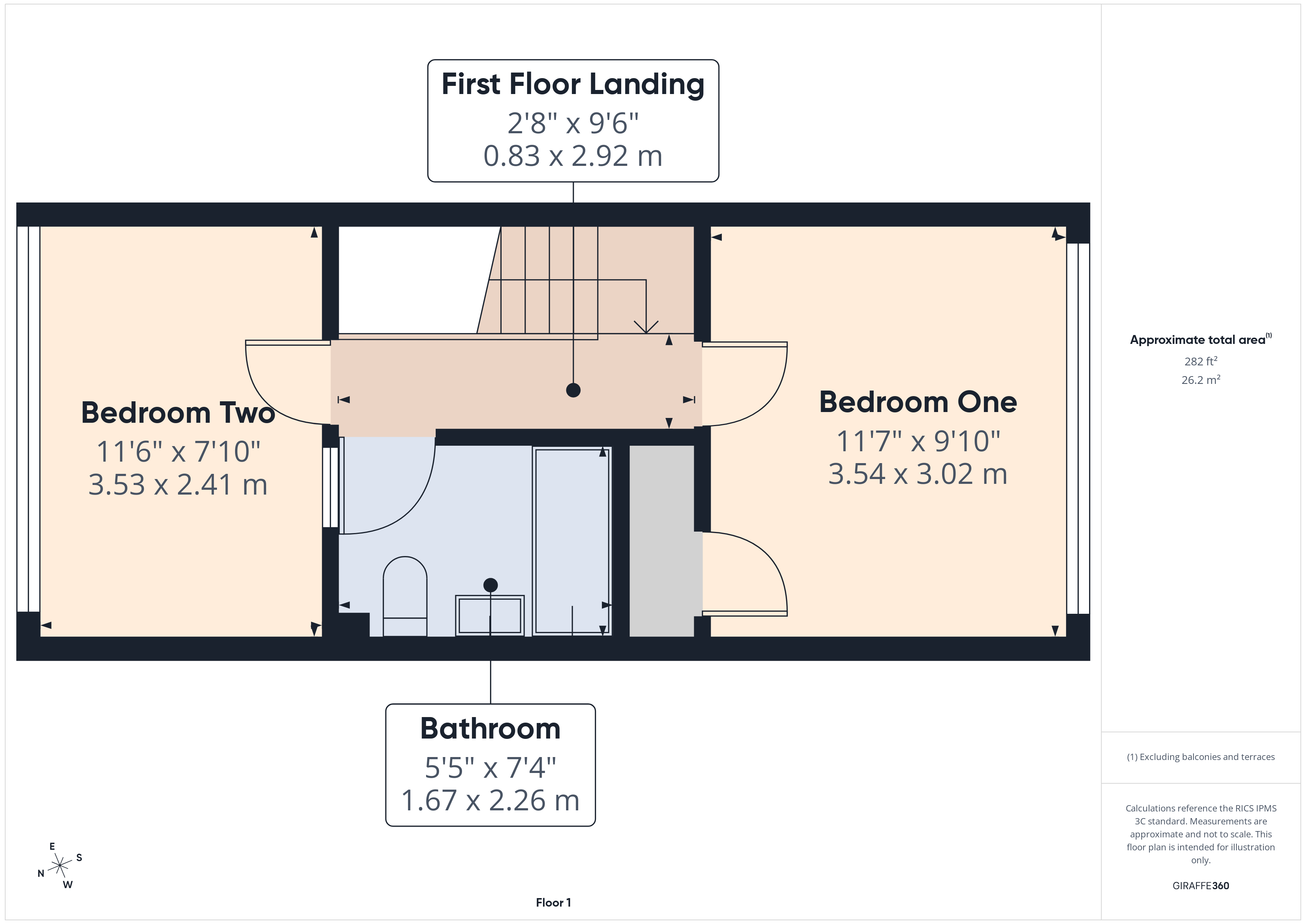 17 Nicola Gardens, Derby DE23 1NQ floorplan