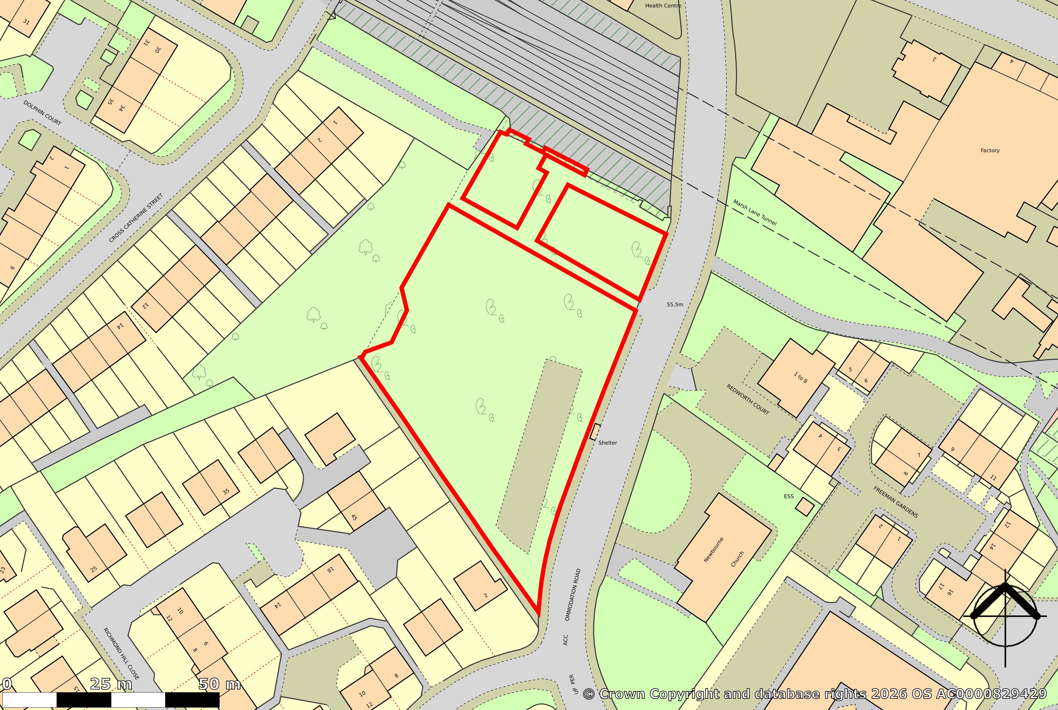 Land at Upper Accommodation Road, Richmond Hill, Leeds, West Yorkshire LS9 8JX