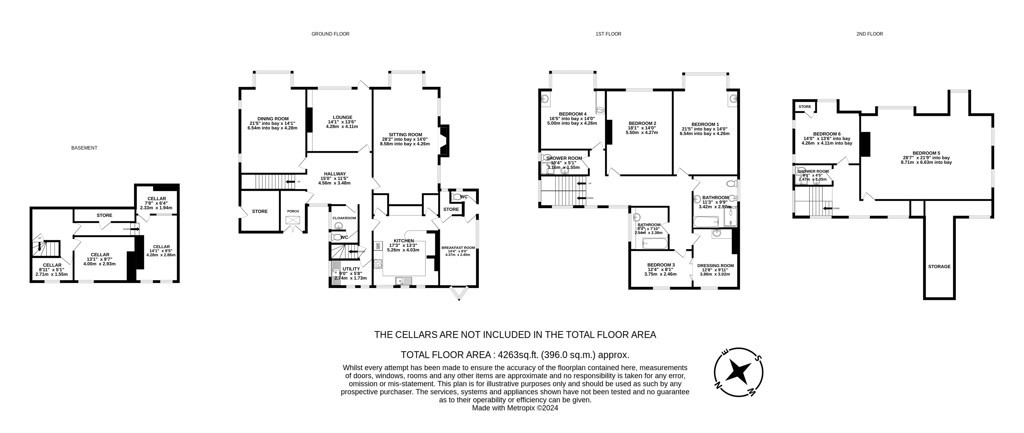 527 Fulwood Road, Sheffield, South Yorkshire S10 3QB floorplan