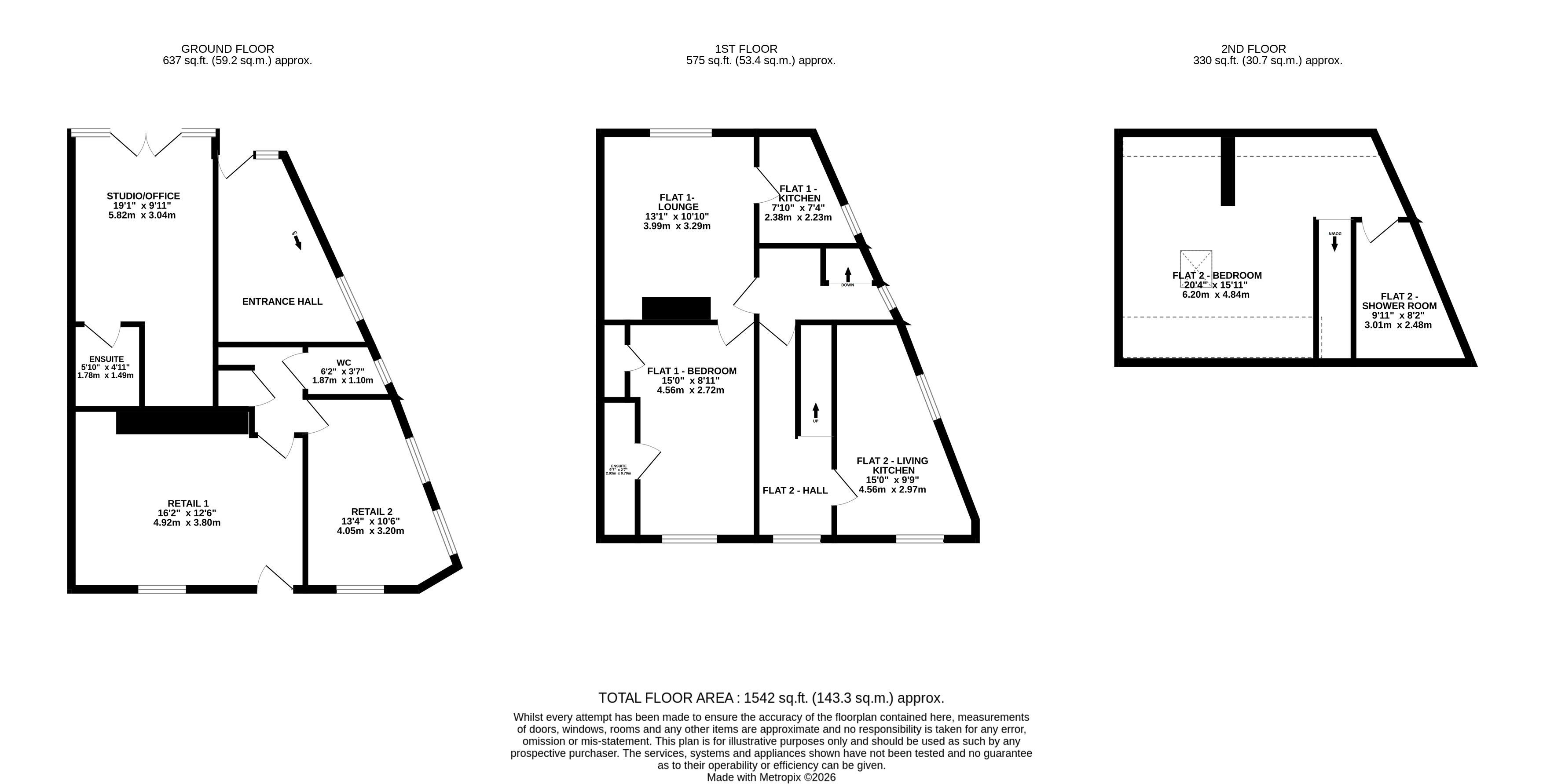 53 Stanningley Road, Leeds LS12 3ND floorplan