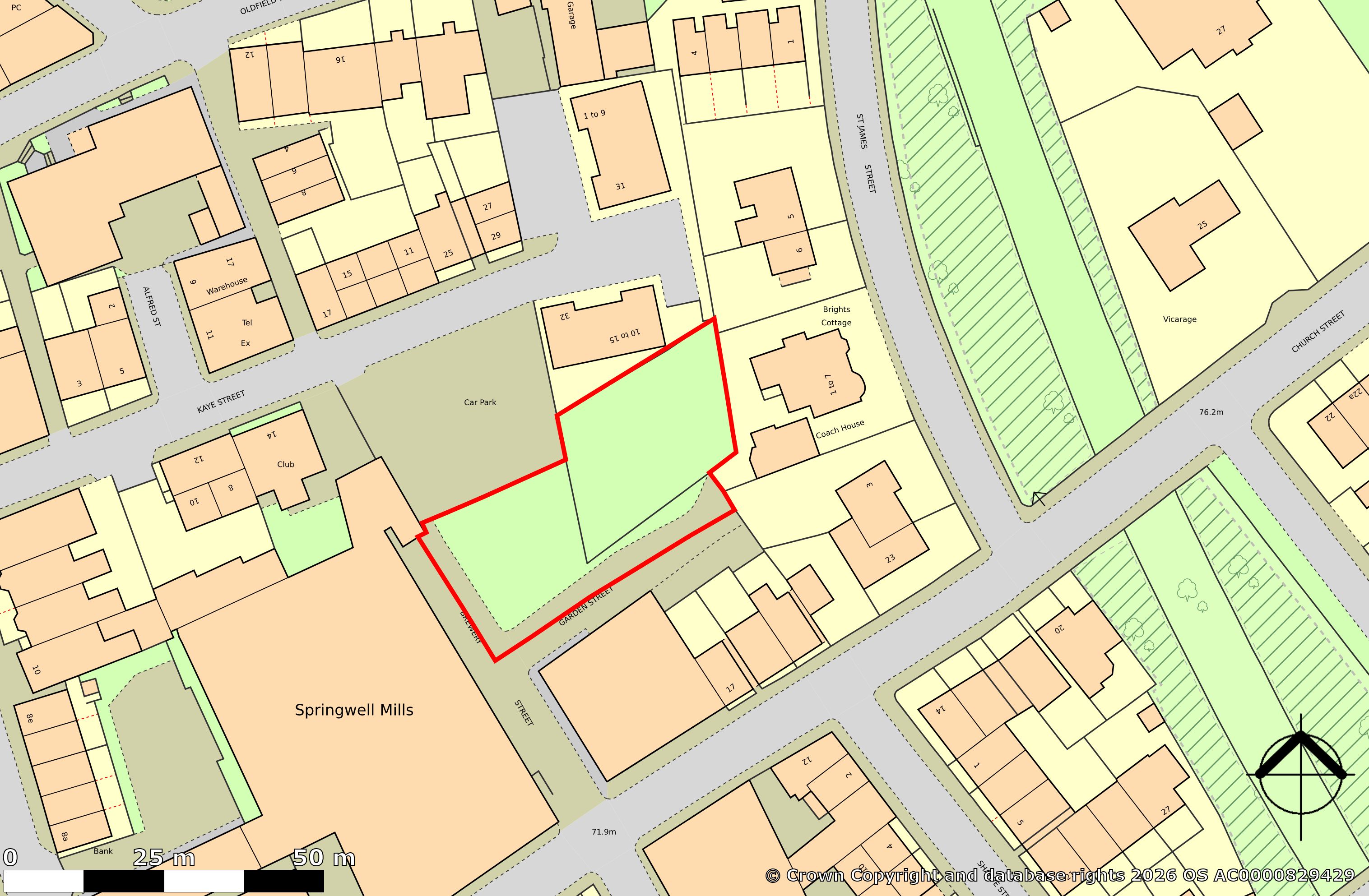 Land at Garden Street, Heckmondwike, West Yorkshire WF16 0LF