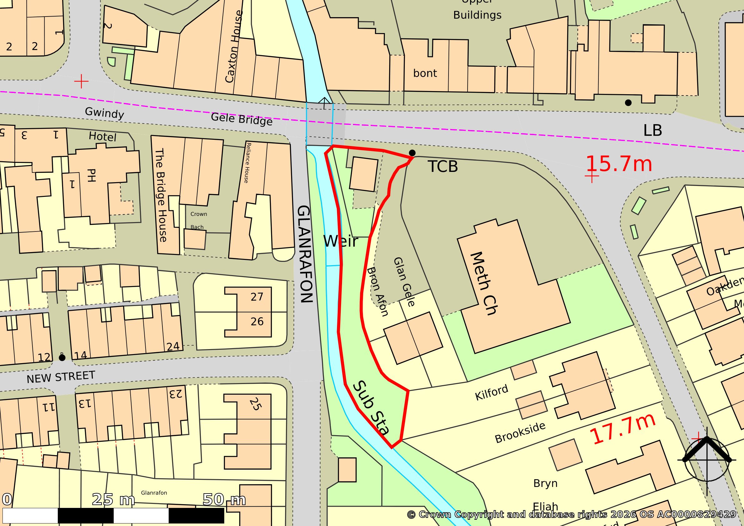 Former CAB and Land, Bridge Street, Abergele, Conwy LL22 7HA