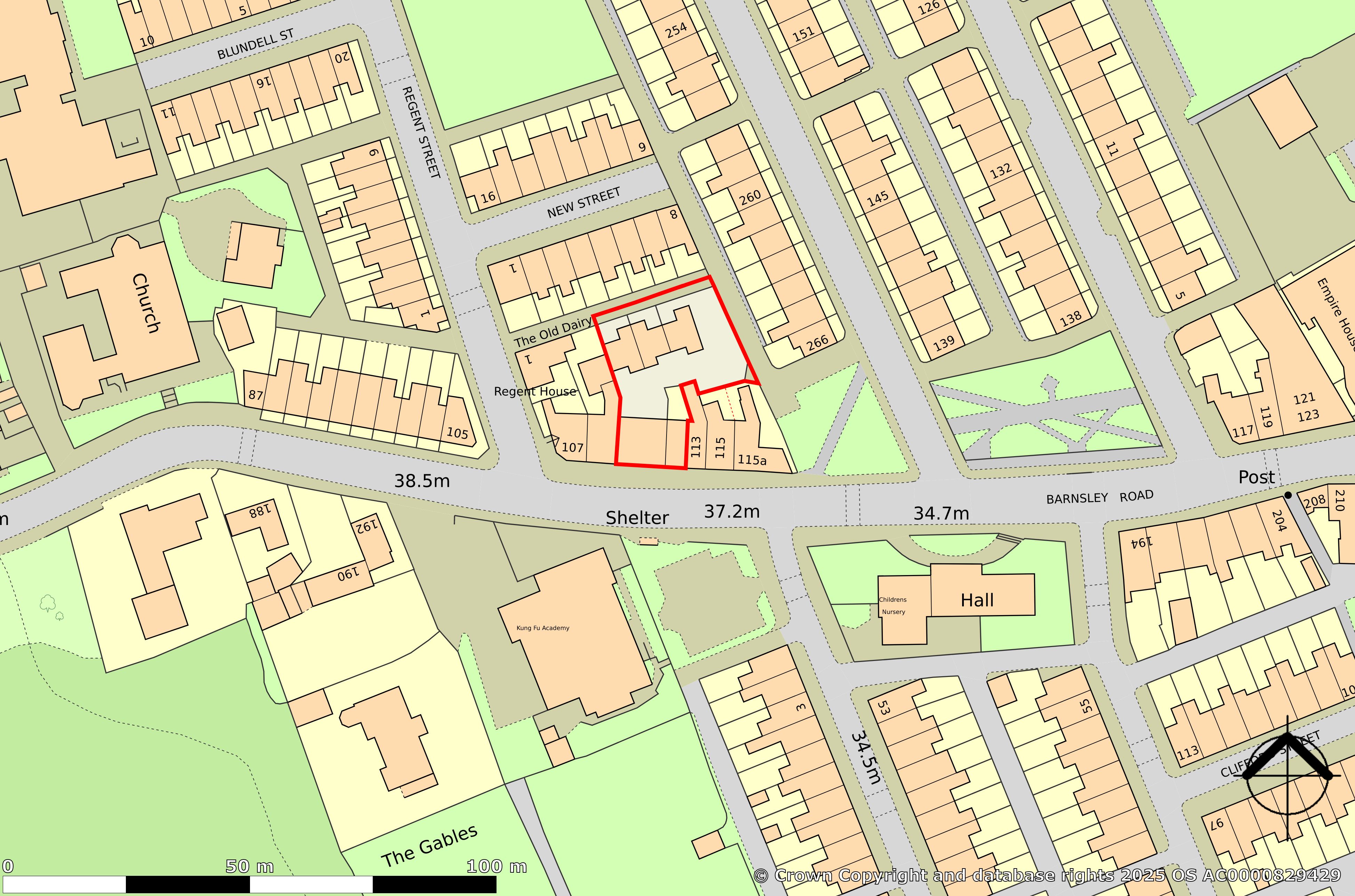 Land & Buildings at 111 Barnsley Road, South Elmsall, Pontefract, West Yorkshire WF9 2BH