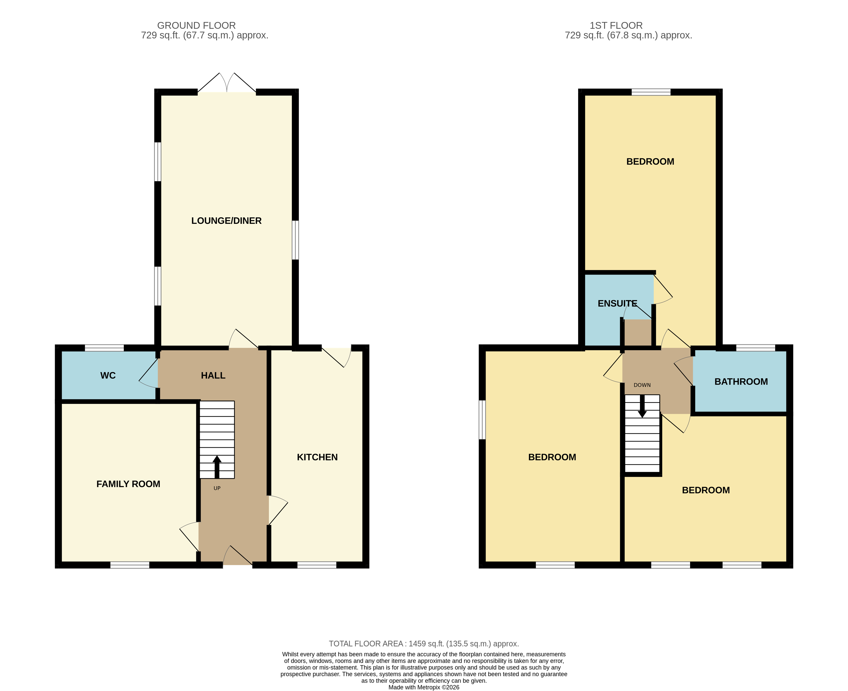69 Mill Street, St. Osyth, Clacton-On-Sea, Essex CO16 8EN floorplan
