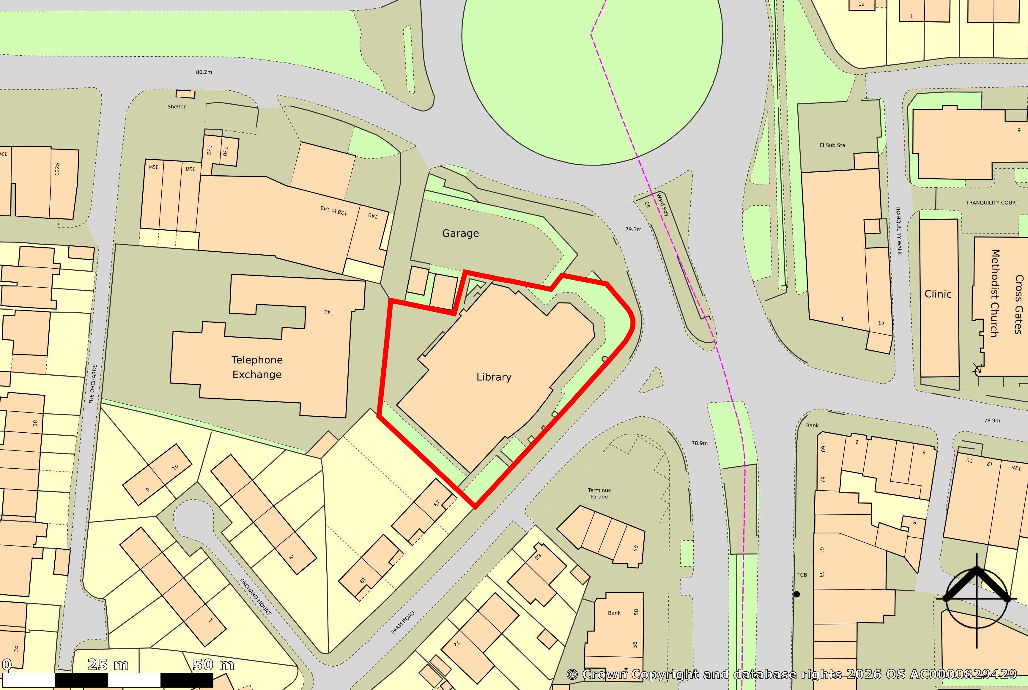 Former Crossgates Library, Farm Road, Leeds, West Yorkshire LS15 7LB