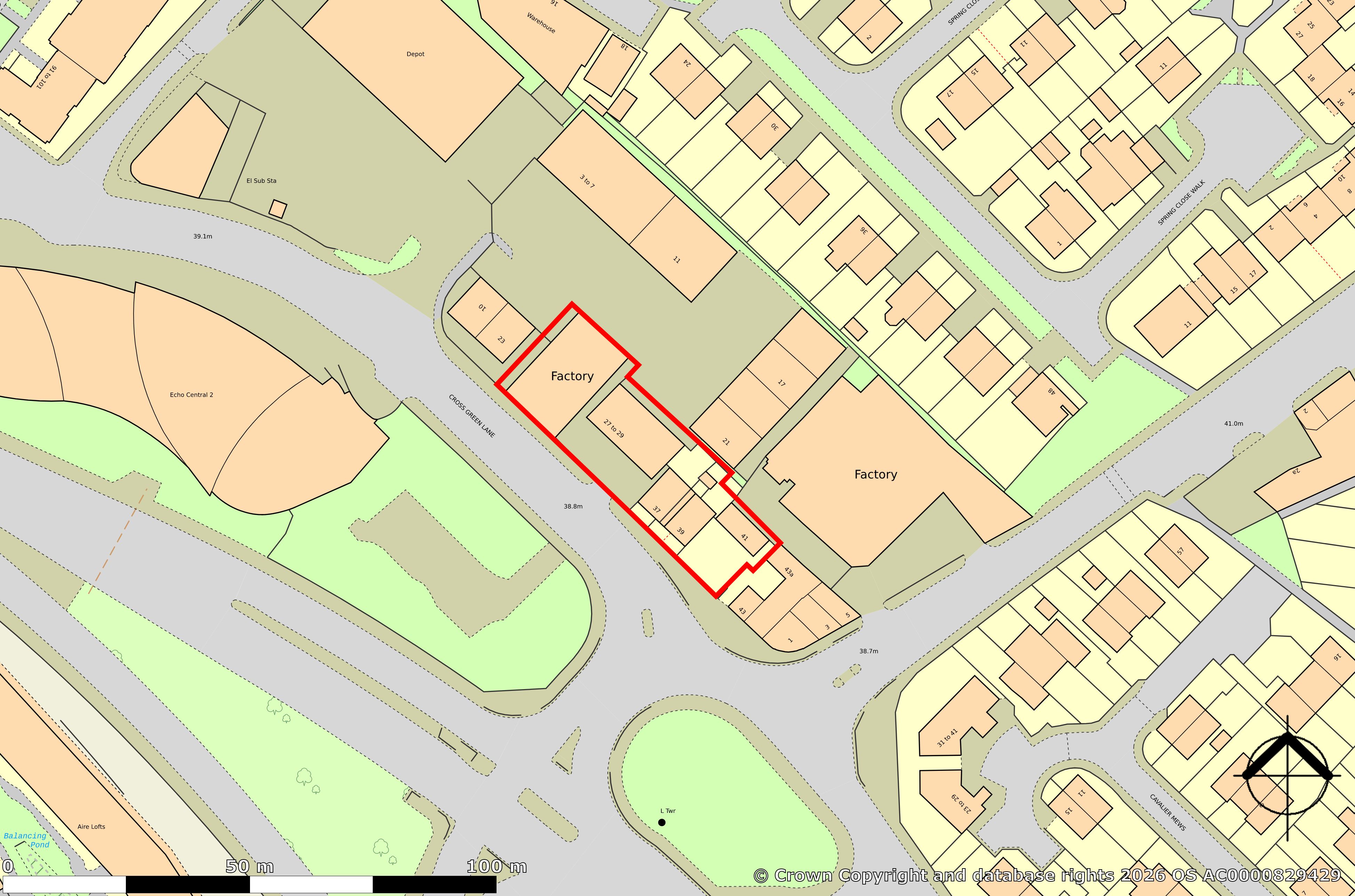 Land with planning permission, 27-41 Cross Green Lane, Leeds, West Yorkshire LS9 8LJ