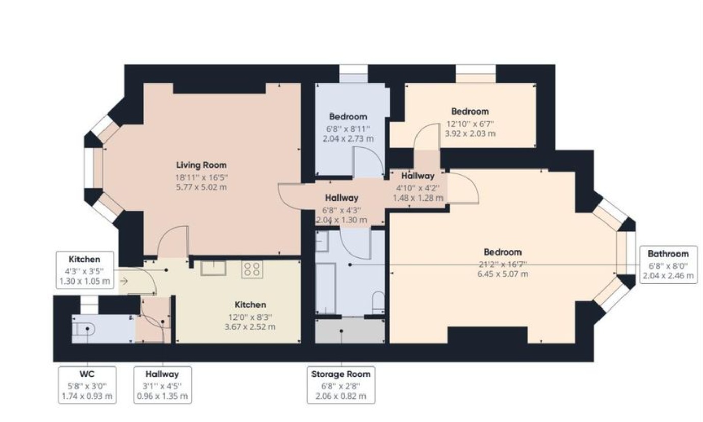 Flat 1, 45 Esplanade Road, Scarborough, North Yorkshire YO11 2AT image 2
