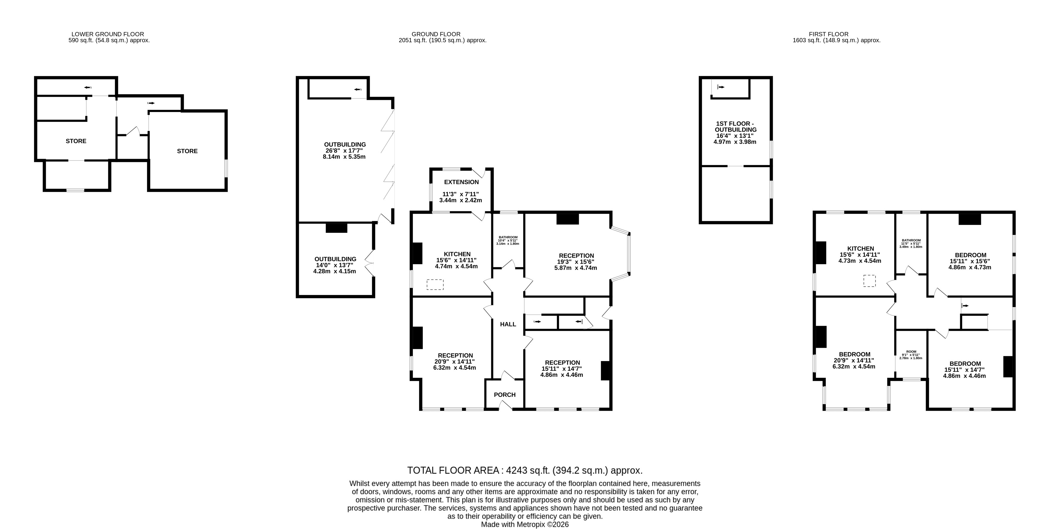71 Halifax Road, Huddersfield, West Yorkshire HD3 3BR floorplan