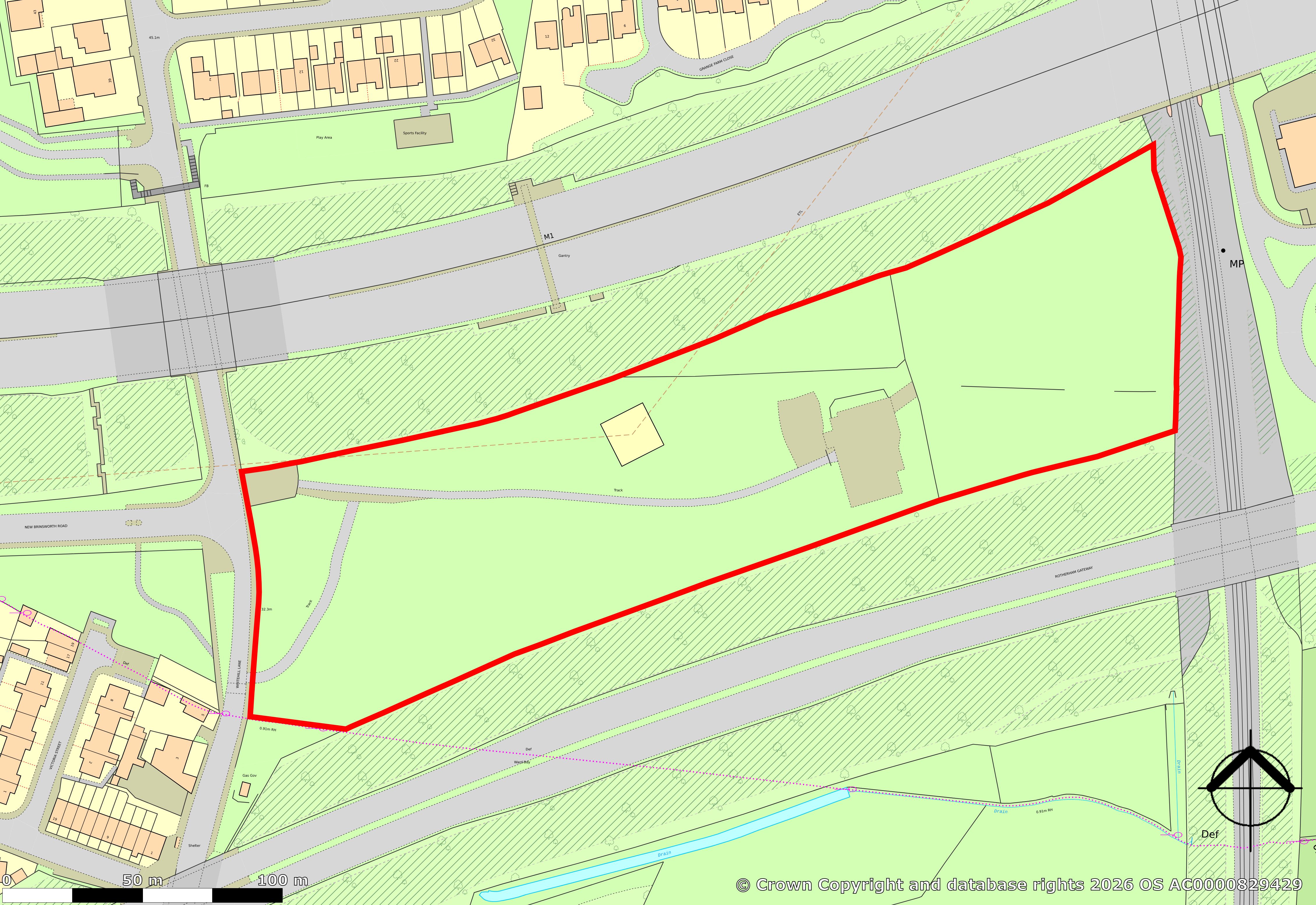 Land at Whitehill Lane, Catcliffe, Rotherham, South Yorkshire S60 5SL