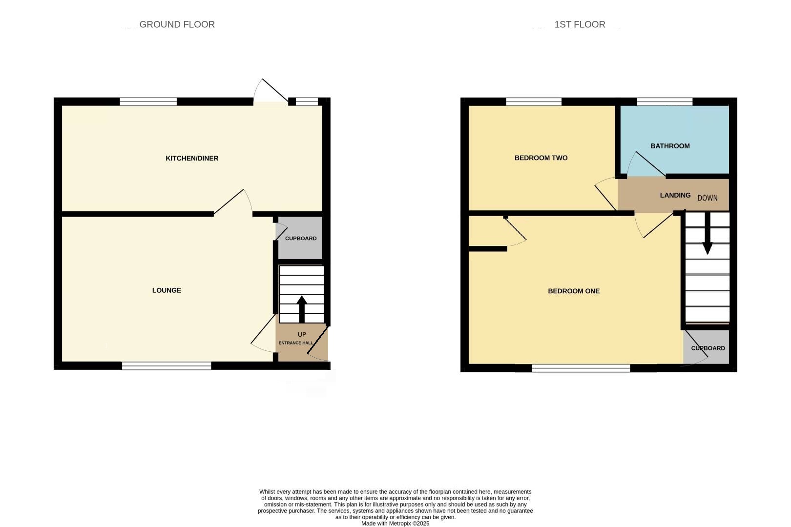 24 Watton Grove, Hull, East Riding of Yorkshire HU6 9NR floorplan