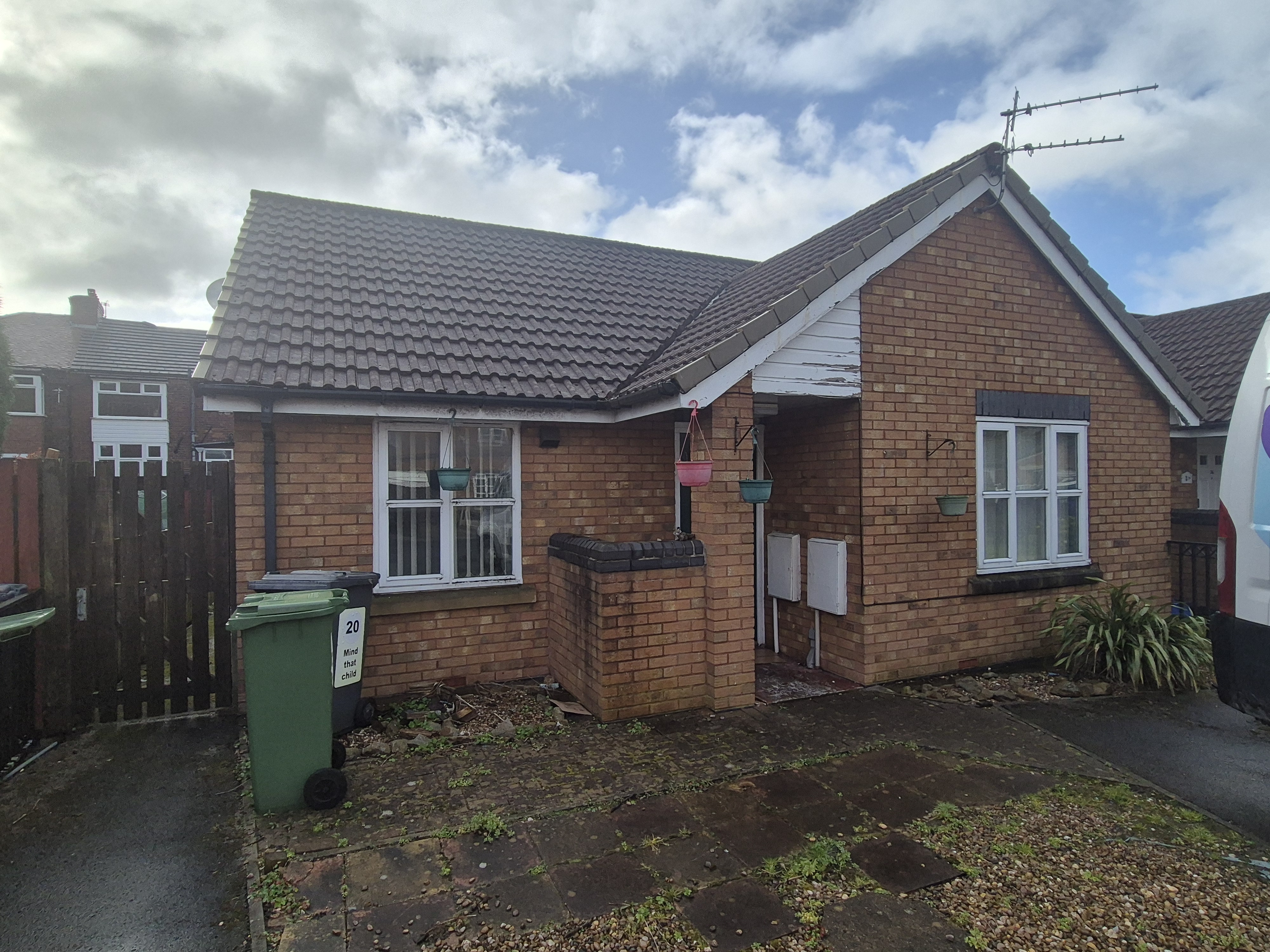 Two Bedroom End-Terrace Bungalow