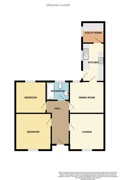 66 Hawton Lane, Balderton, Newark, Nottinghamshire NG24 3DN floorplan