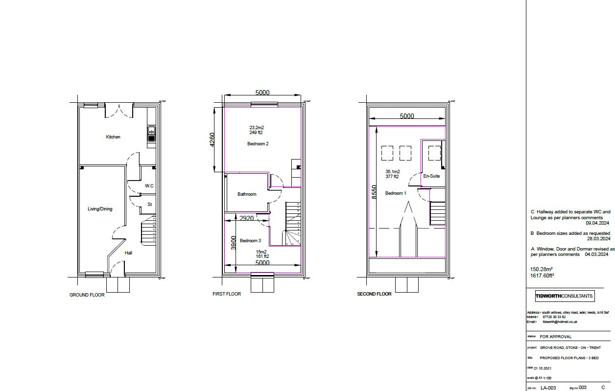 Land on the West side of 97 Grove Road, Stoke-On-Trent, Staffordshire ST4 4LN