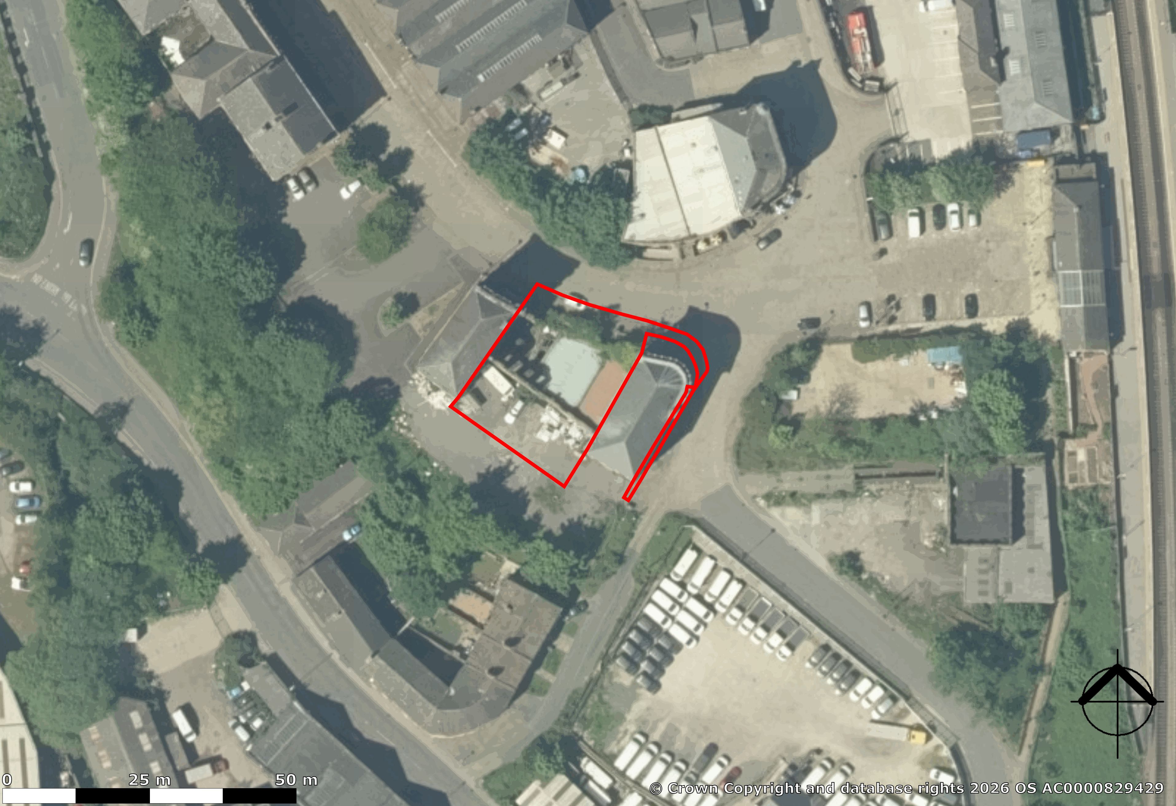 Land at 34-38 Station Road, Batley, West Yorkshire WF17 5SU