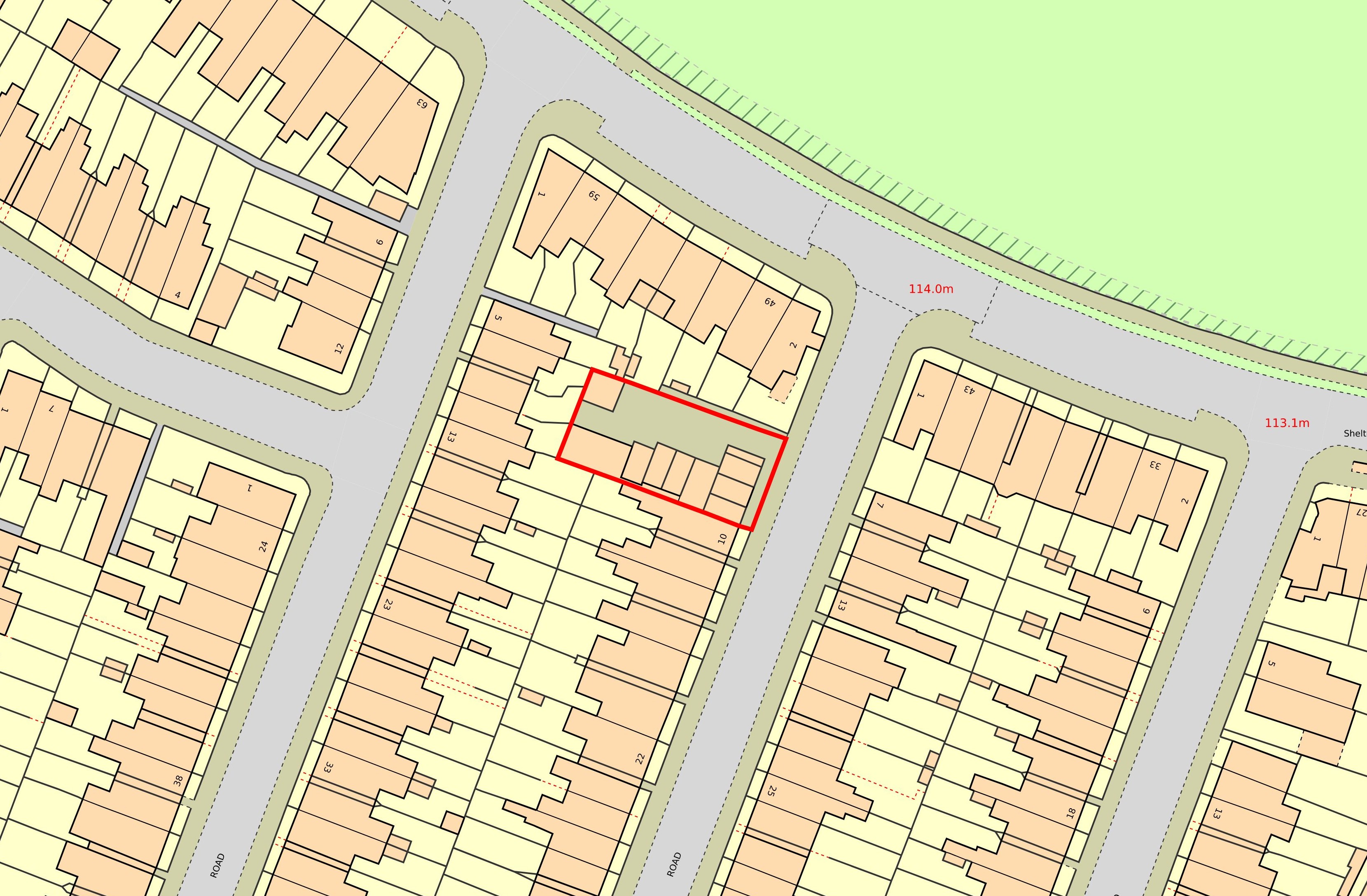 Land and  Garages , Ranby Road , Endcliffe Park, Sheffield, South Yorkshire S11 7AJ