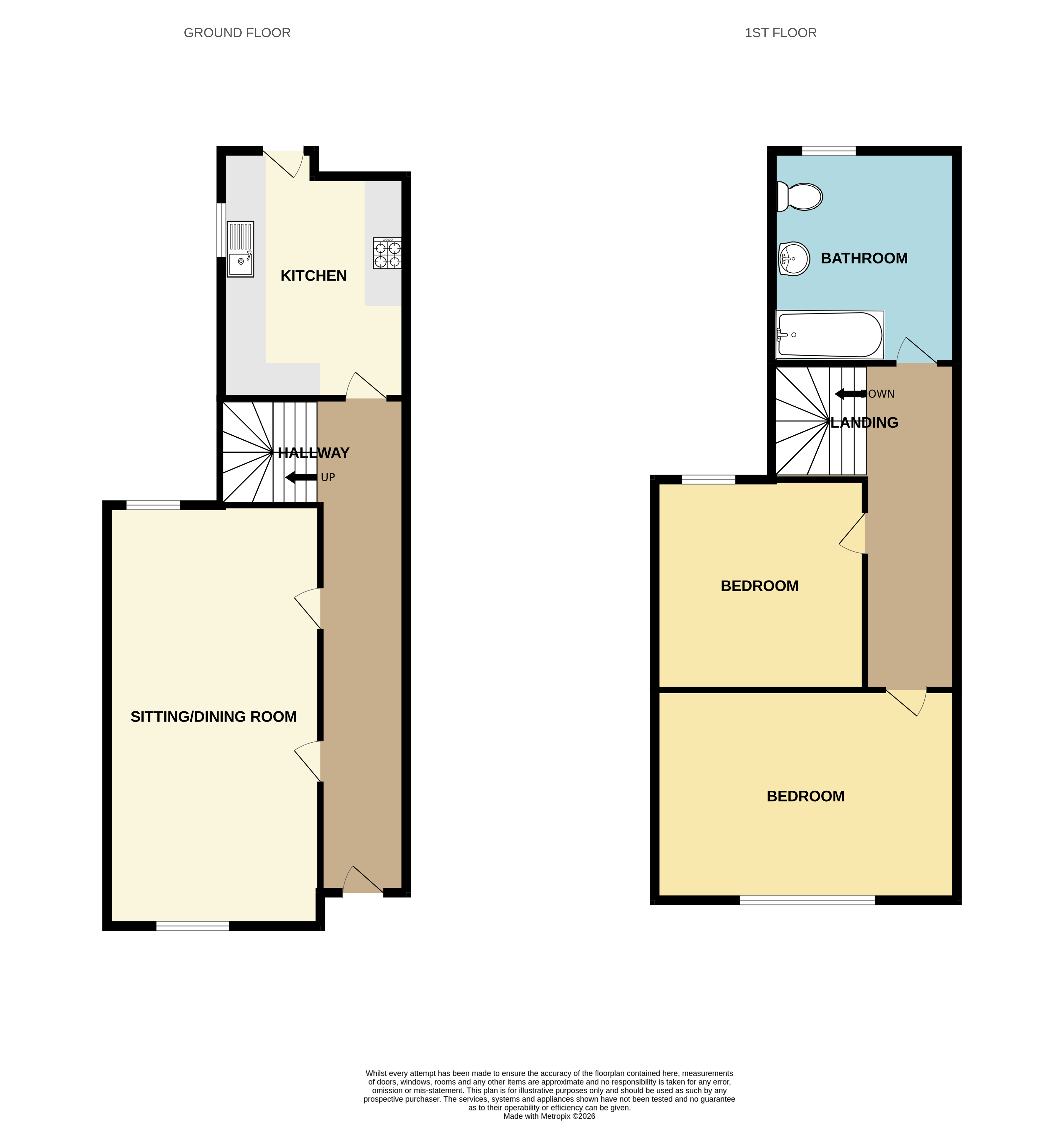 23 Thirlmere Street, Leicester LE2 7GQ floorplan