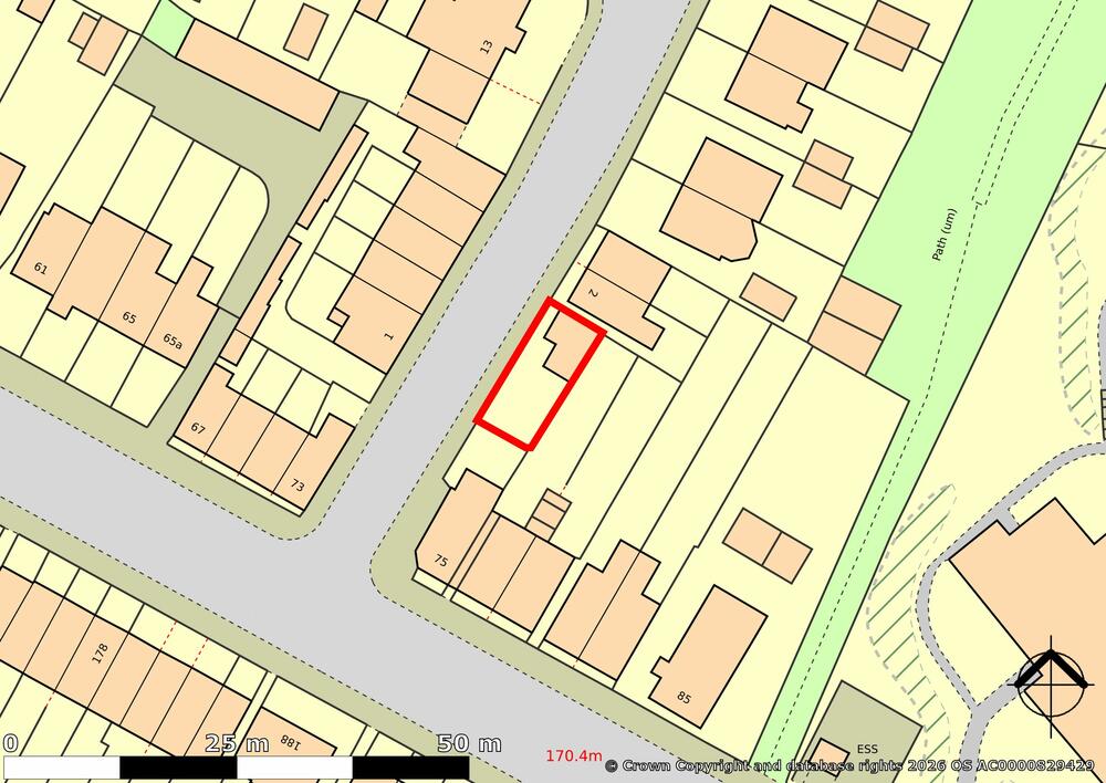 Photo of Land At The Rear Of 75 Mansfield Road, Sheffield, South Yorkshire S12 2AH