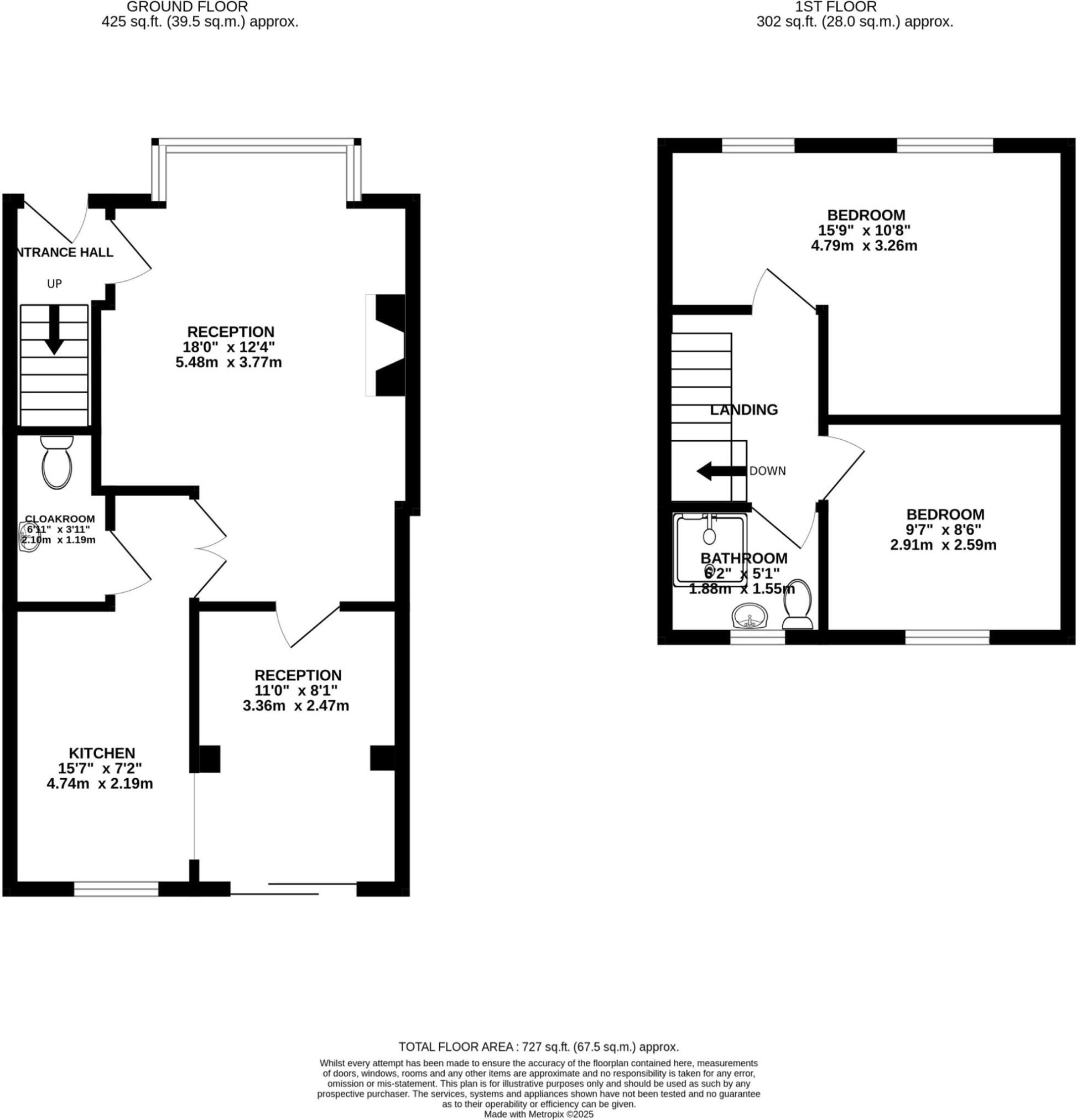14 Marston Old Lane, Hatton, Derby, Derbyshire DE65 5DY floorplan