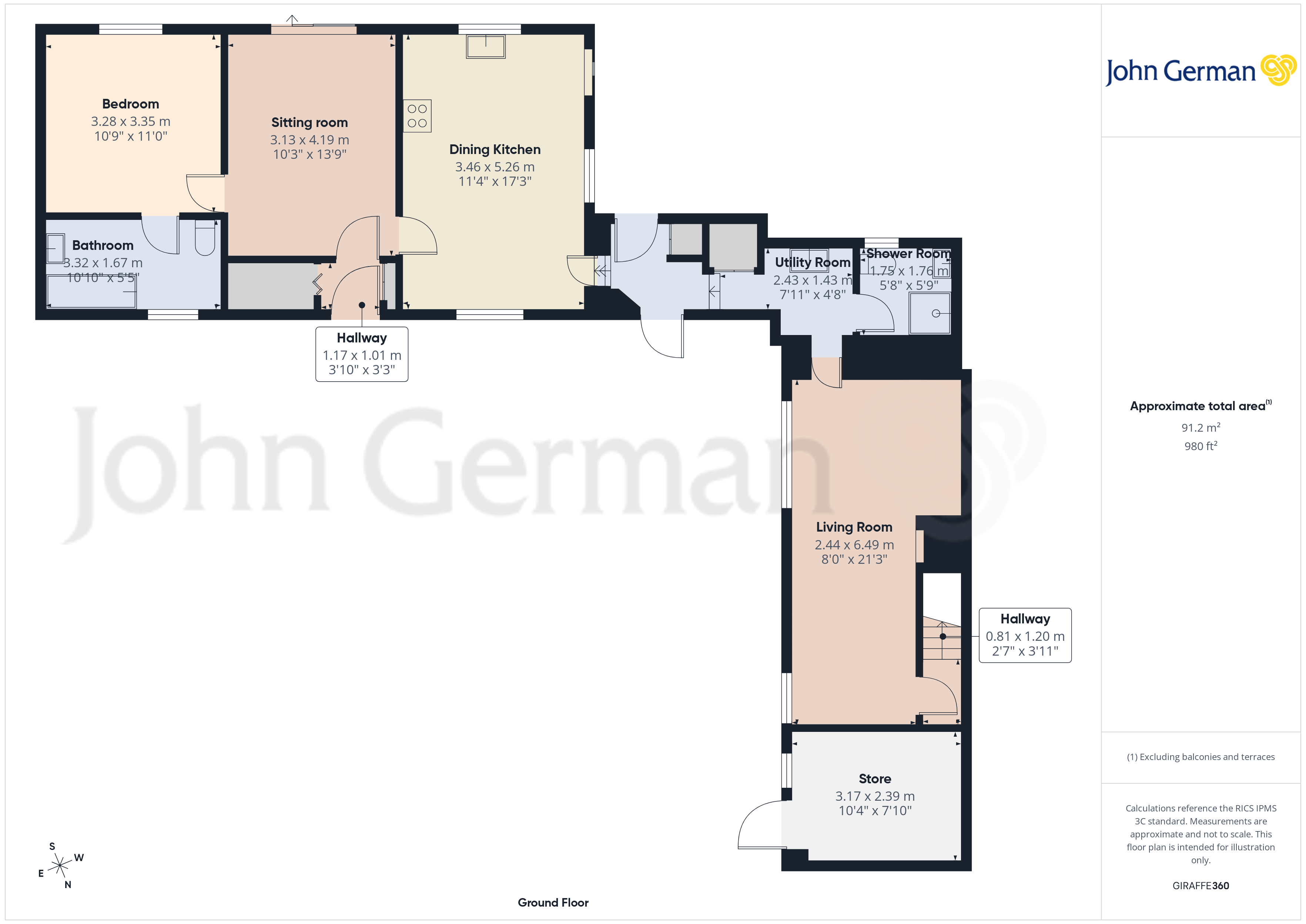 Stonewood, Back Lane, Calton, Stoke-On-Trent ST10 3JX floorplan