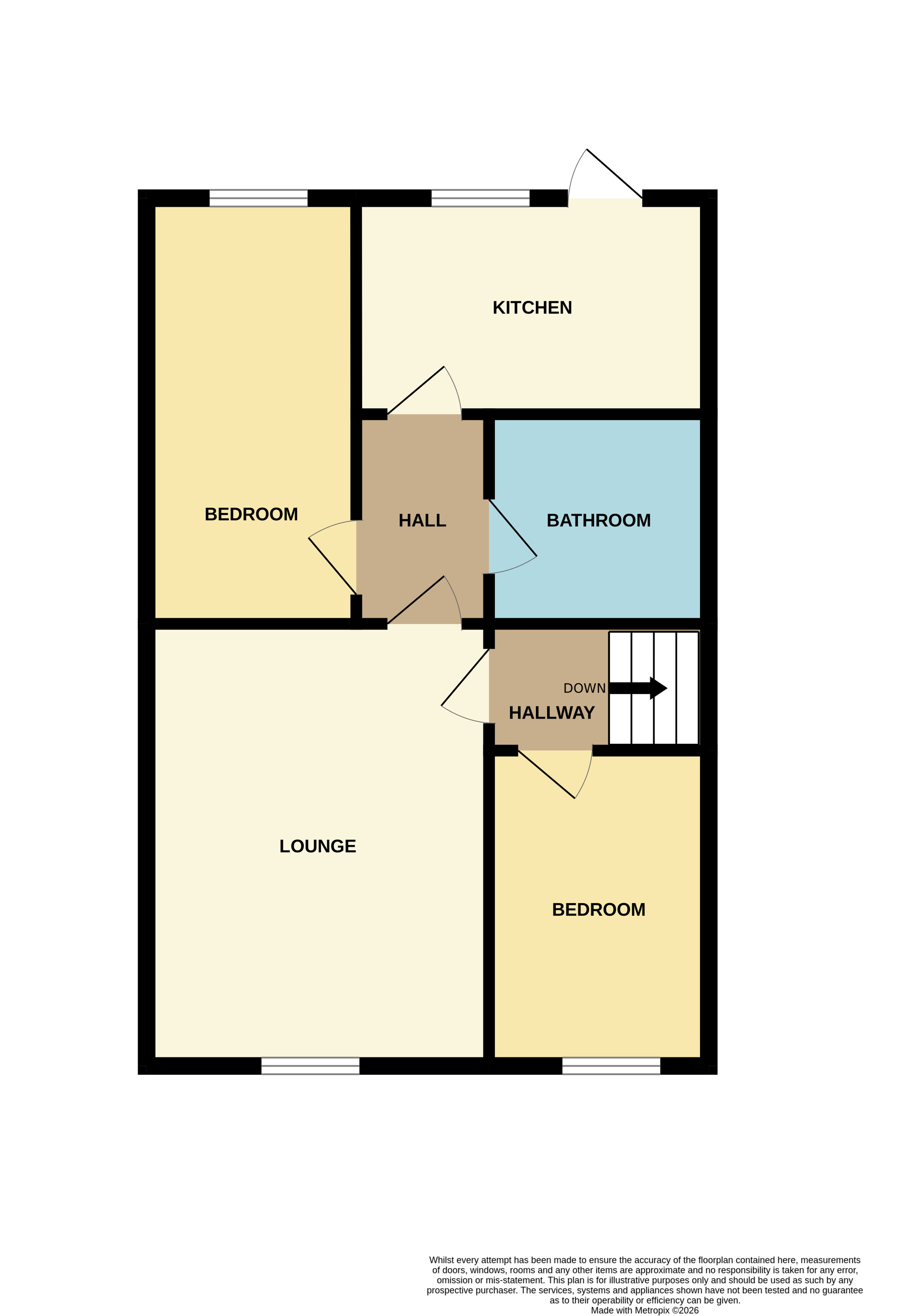 47 Imeary Street, South Shields, Tyne and Wear NE33 4EF floorplan