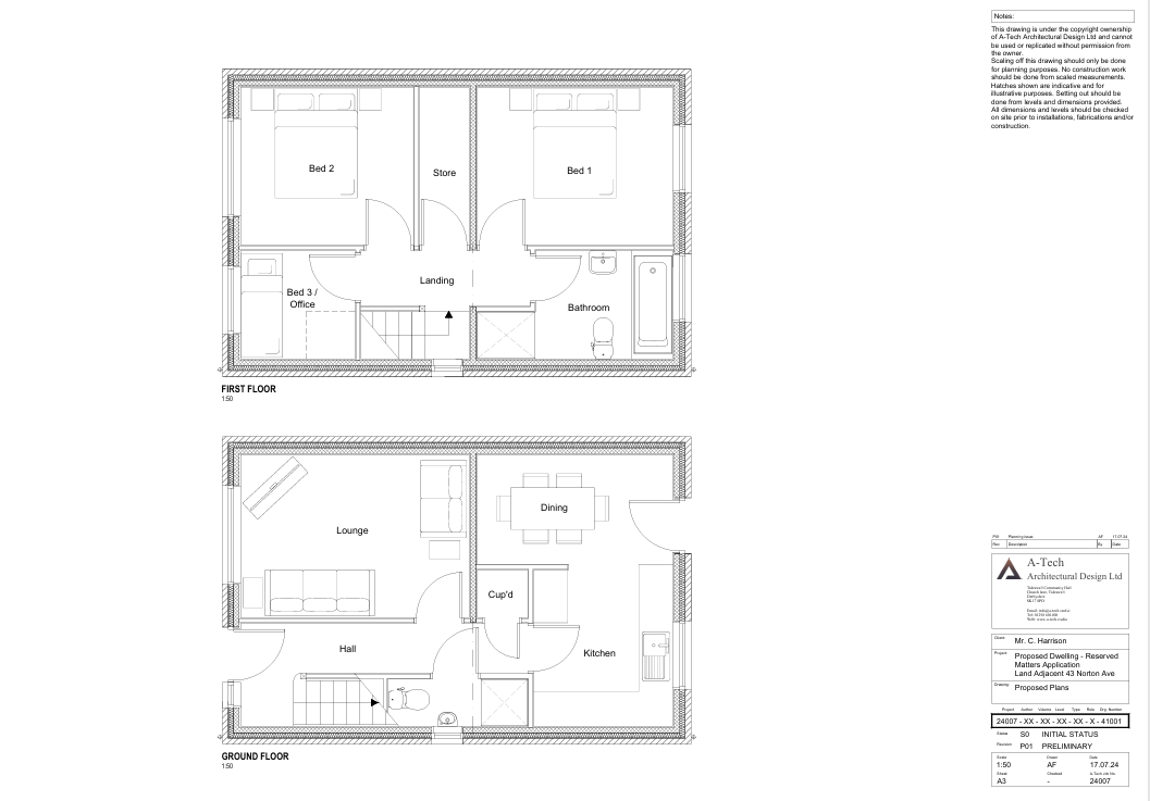 Land adjoining 43 Norton Avenue, Sheffield, South Yorkshire S12 2LA