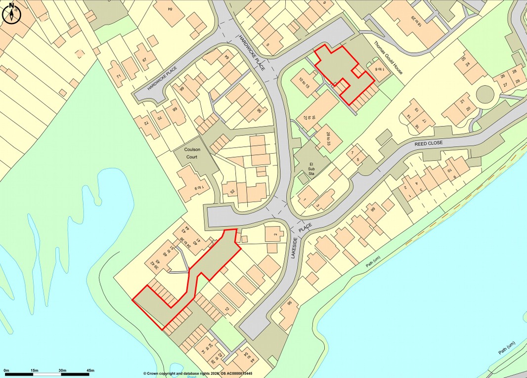 Land at 5 & 55 Hardwicke Place, London Colney, St. Albans, Hertfordshire AL2 1PX