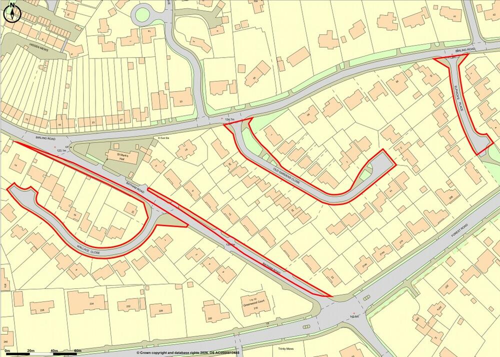 Land at Old Gardens Close and adjacent roads
