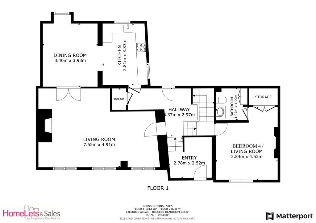 18A Hodgson Fold, Bradford, West Yorkshire BD2 4EB floorplan