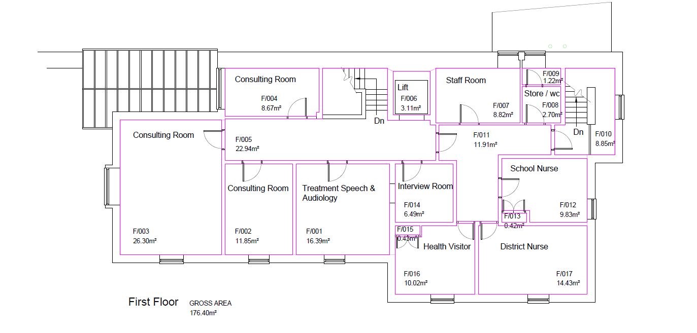Dartmouth Clinic, Mayors Avenue, Dartmouth, Devon TQ6 9NF floorplan