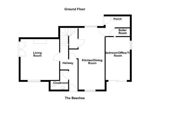 The Beeches, Llangrove, Ross-On-Wye, Herefordshire HR9 6EX floorplan