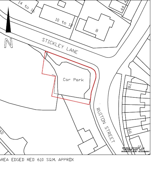 Car Park on the south side of Stickley Lane, Dudley, West Midlands DY3 2EH