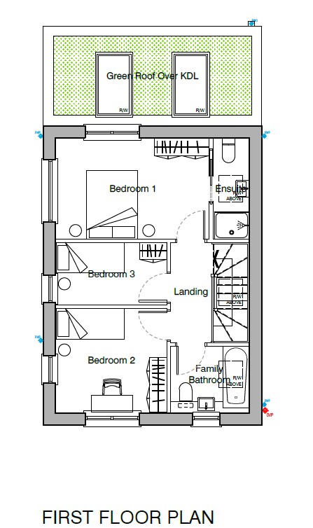 Land adjacent to 3 Netherdene Road, Dronfield, Derbyshire S18 1RR floorplan