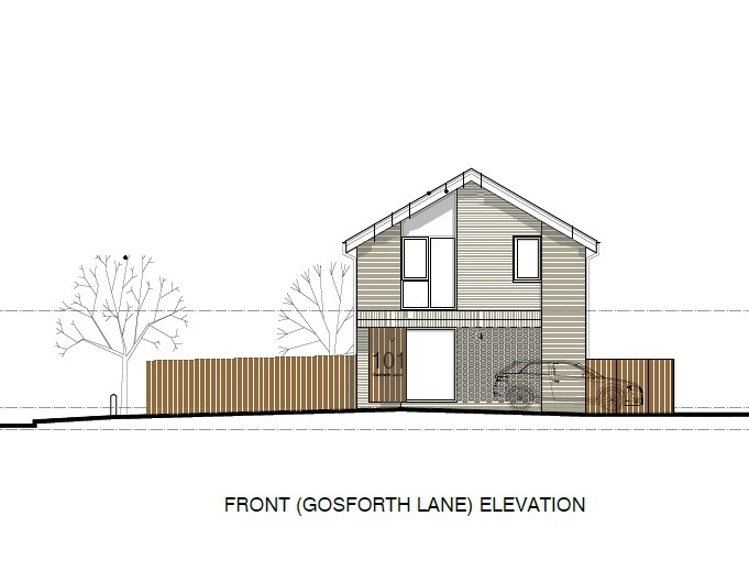 Land adjacent to 3 Netherdene Road, Dronfield, Derbyshire S18 1RR floorplan
