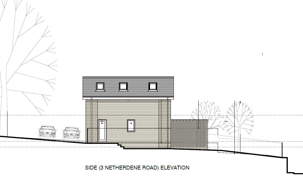 Land adjacent to 3 Netherdene Road, Dronfield, Derbyshire S18 1RR floorplan