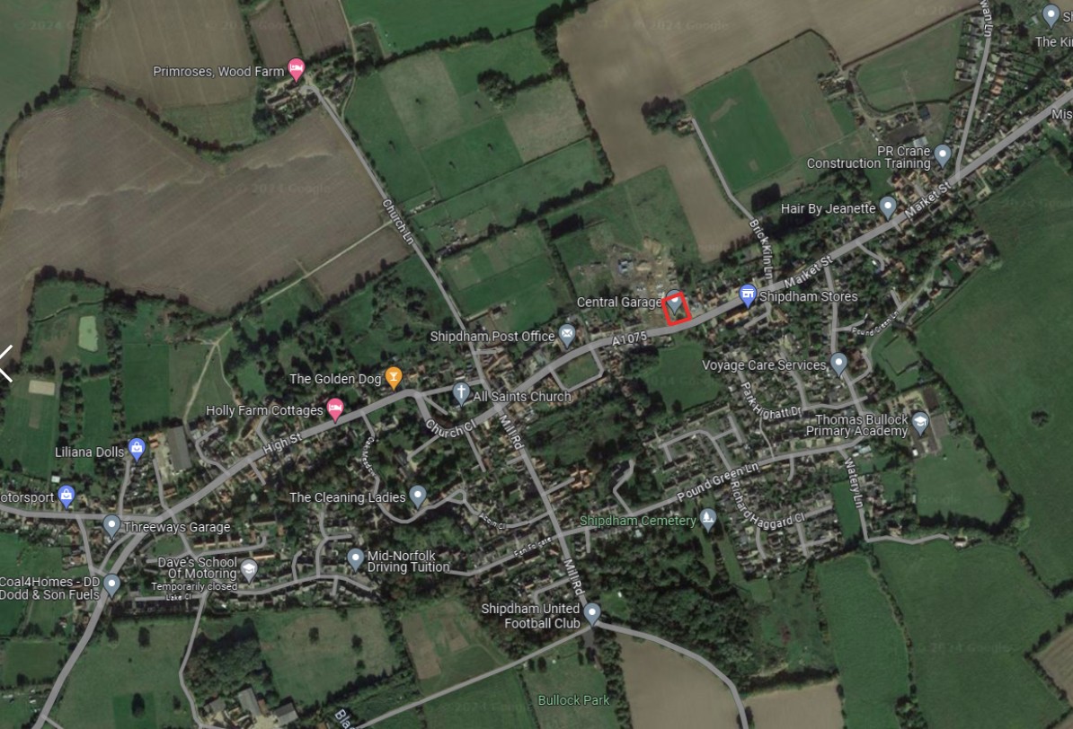 Land located opposite 4 Chapel Street, Shipdham, Thetford, Norfolk IP25 7LB