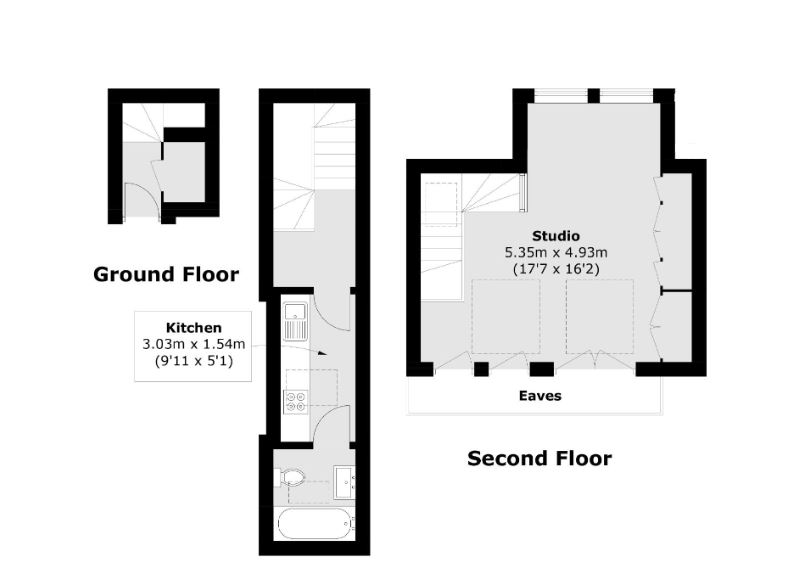 Flat 3, 62 Northcote Road, Twickenham, Greater London TW1 1PA floorplan