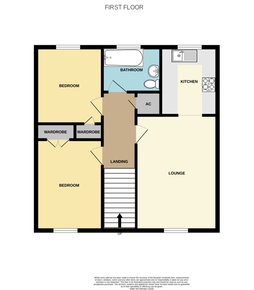 22 Denis Close, Leicester, Leicestershire LE3 6DQ floorplan